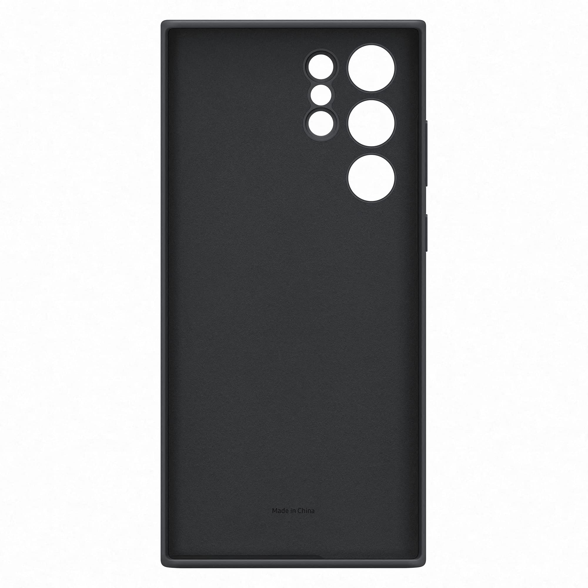 Samsung Official S22 Ultra Silicone Cover Black