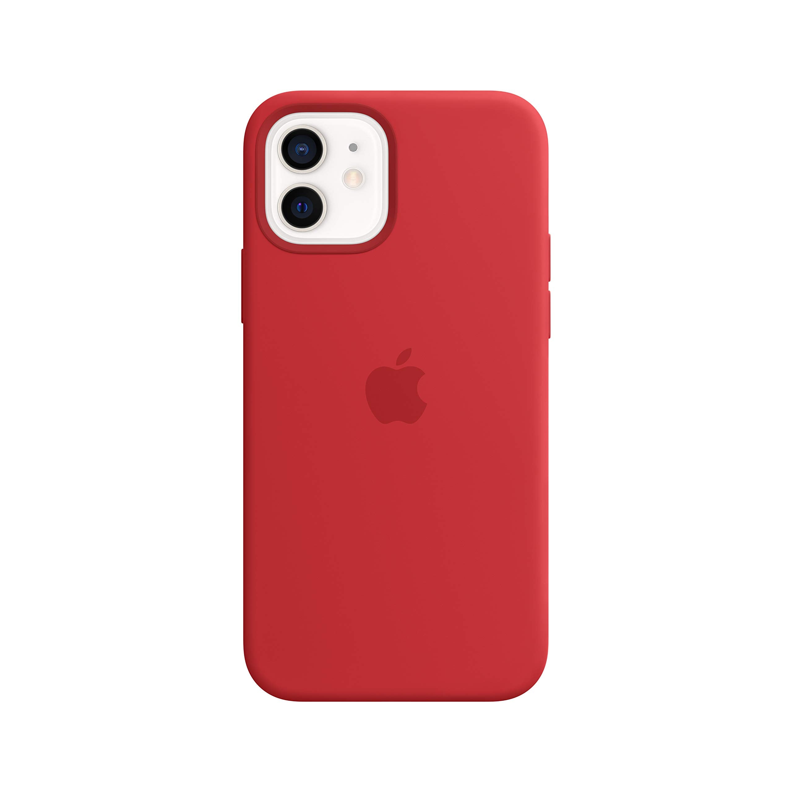 Apple Silicone Case with MagSafe (for iPhone 12 | 12 Pro) - (PRODUCT) RED