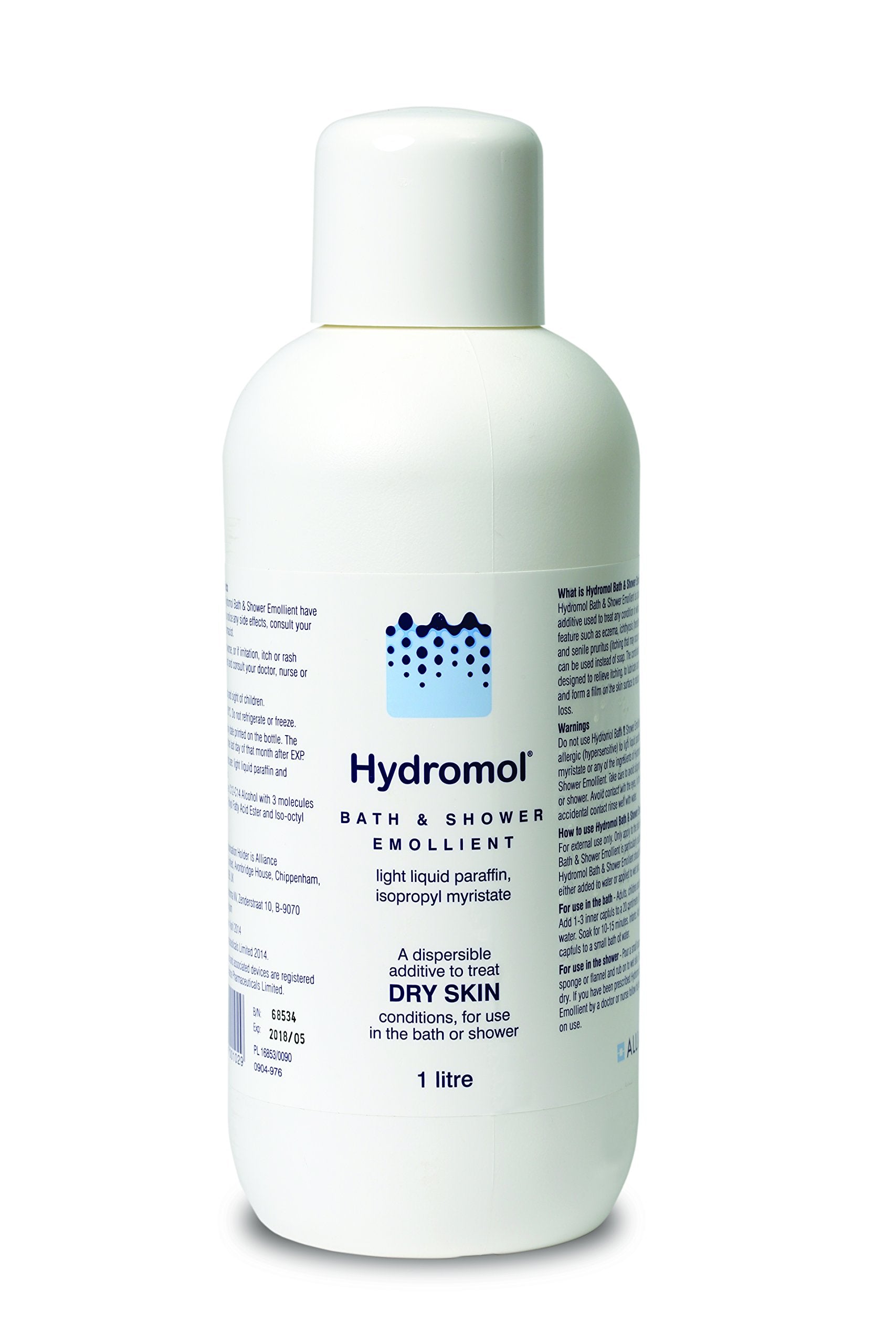 Hydromol Bath and Shower Emollient 1 Litre