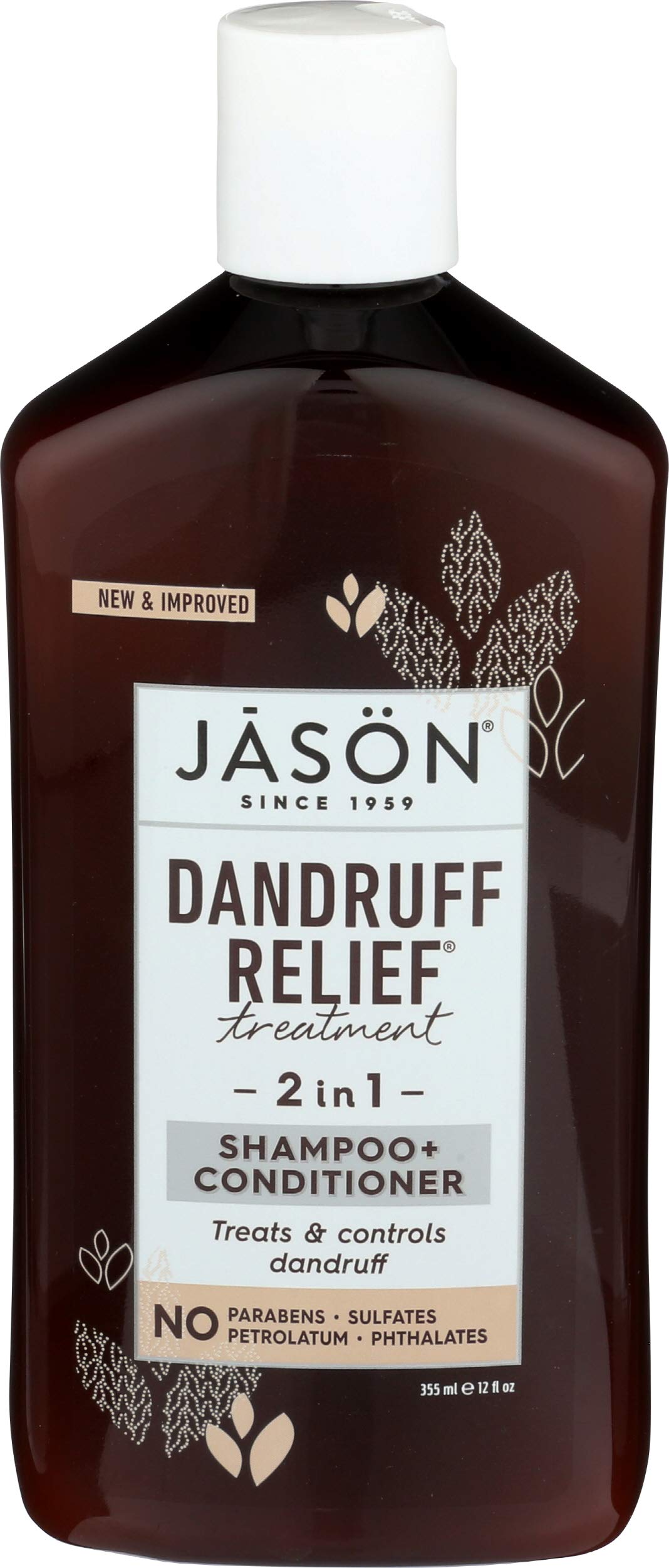Jason Dandruff Relief 2 in 1 Shampoo & Conditioner 355ml