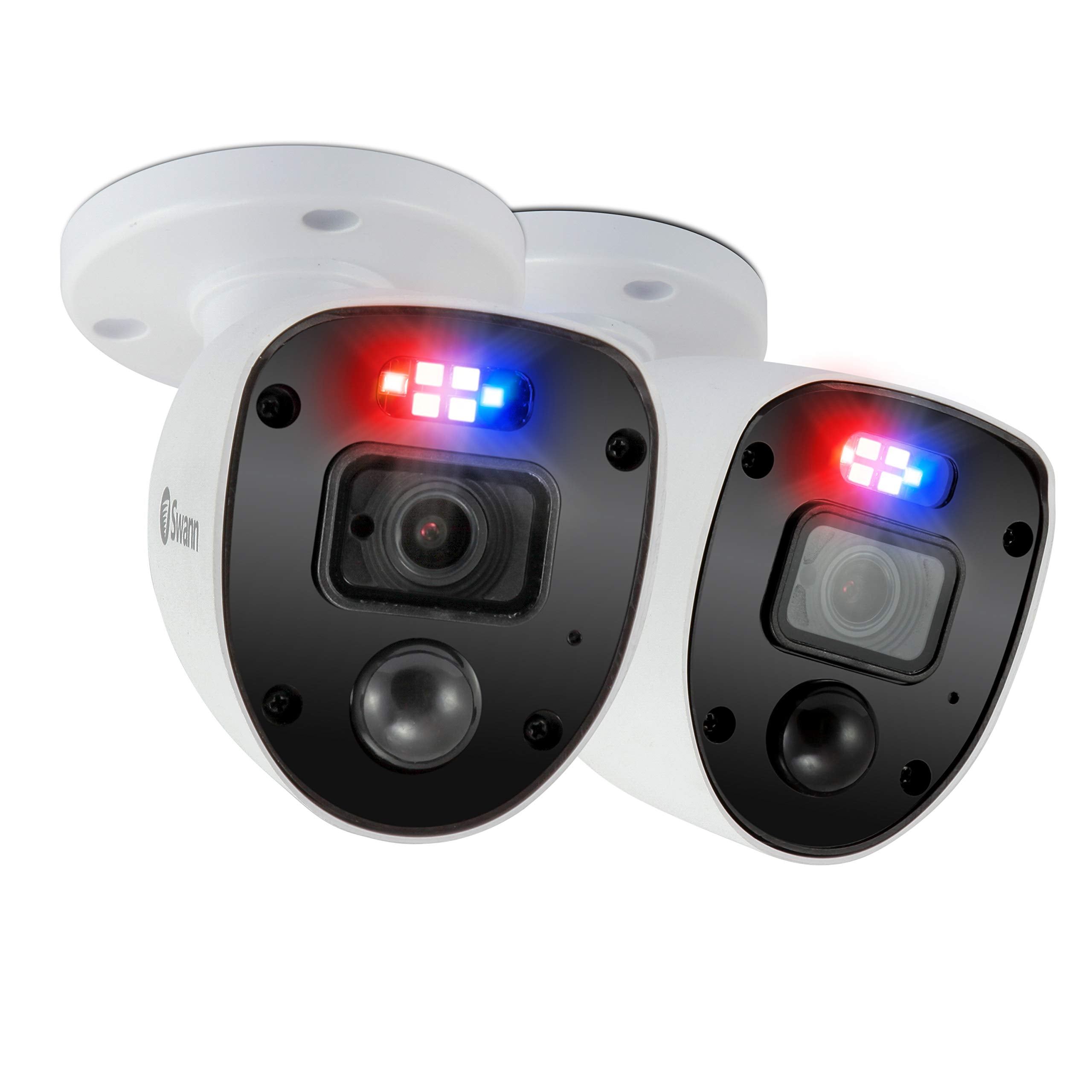 Swann Security 1080p Full HD Enforcer Bullet Analogue CCTV Camera - 2 Pack, White