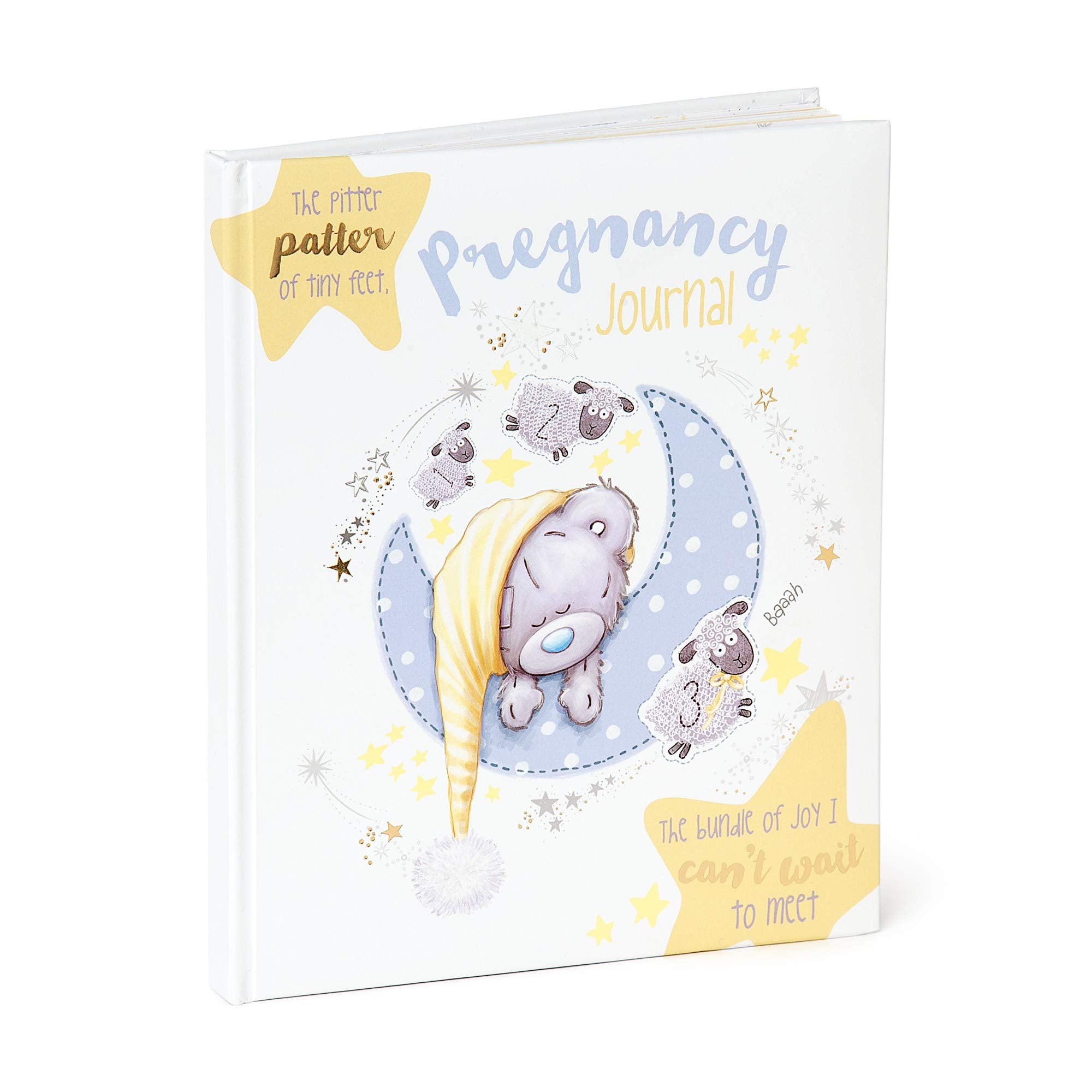 Me to You Tiny Tatty Teddy Pregnancy Journal, Hardback Baby Book with Pregnancy Calendar - Official Collection