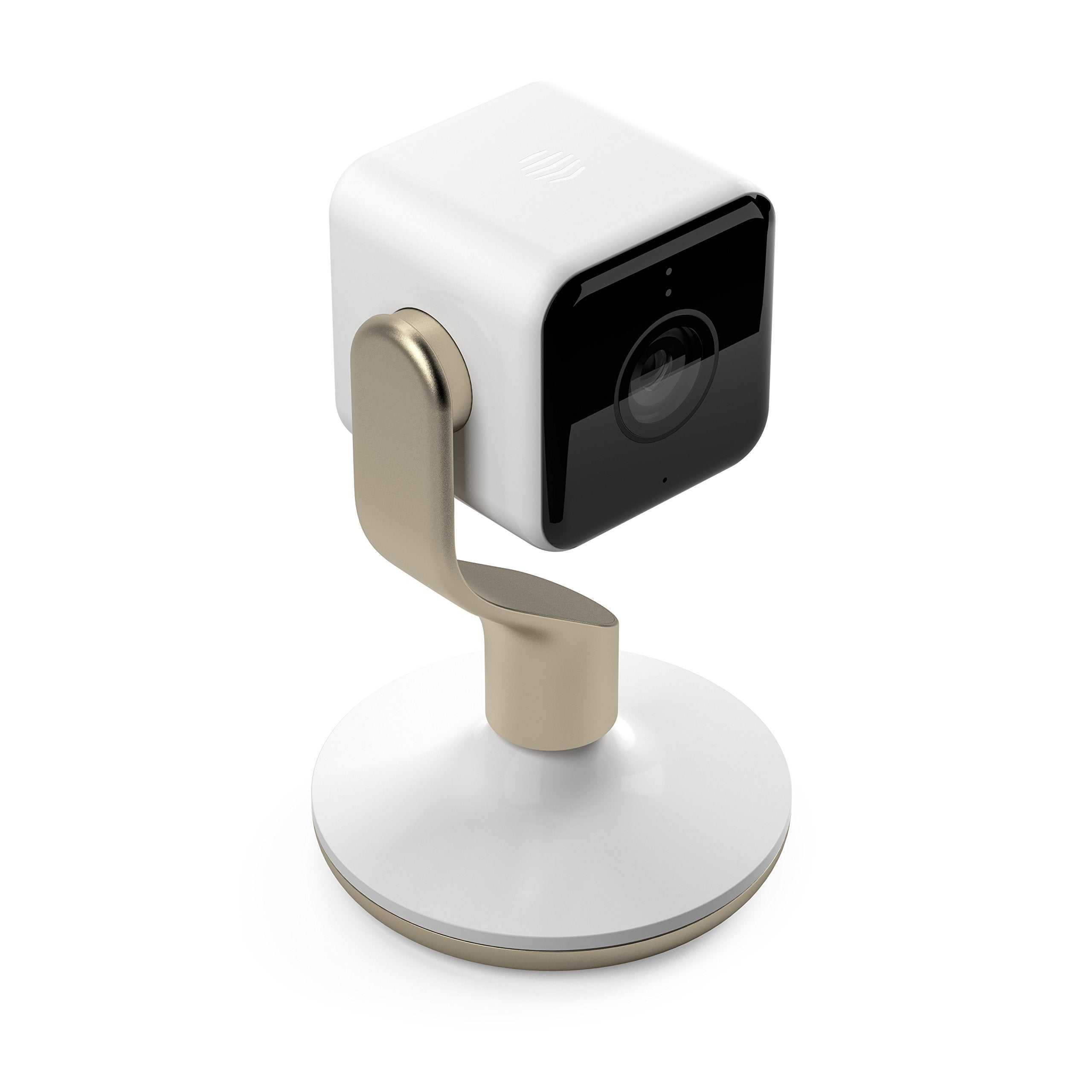Hive UK7001720 View Indoor Security Camera - White & Champagne Gold, 14.5 cm*8.8 cm*8.8 cm
