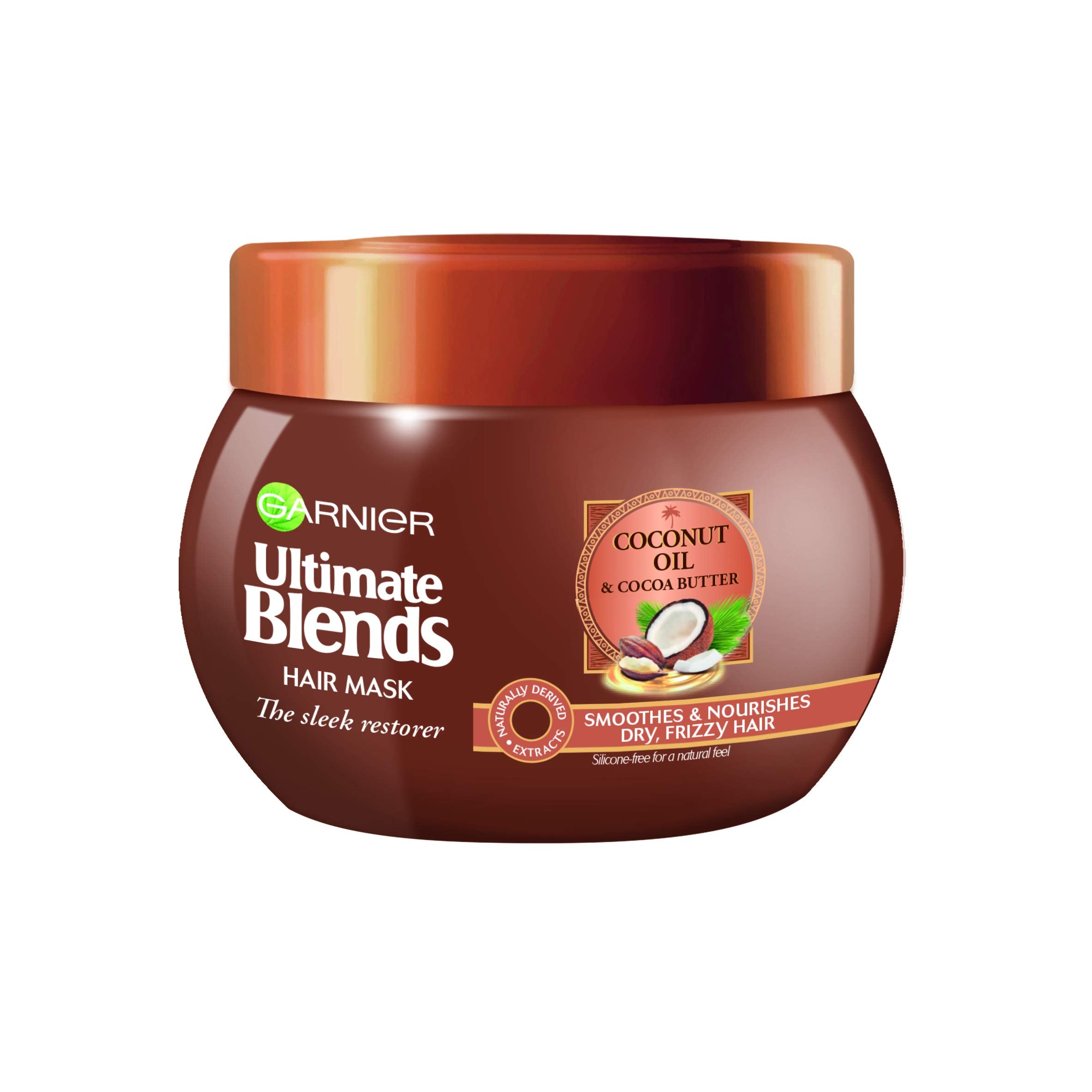 Garnier Ultimate Blends Coconut Oil Frizzy Hair Treatment Mask, 300ml