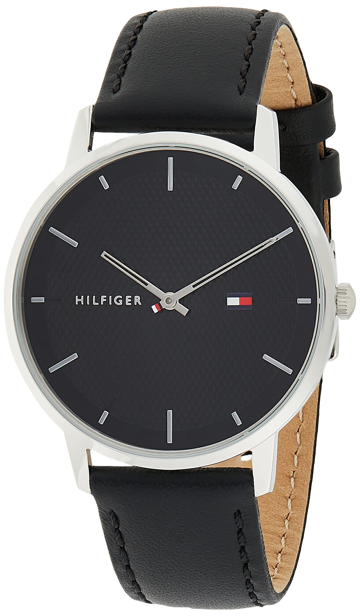 Tommy Hilfiger Men's Analogue Quartz Watch with Leather Strap 1791651