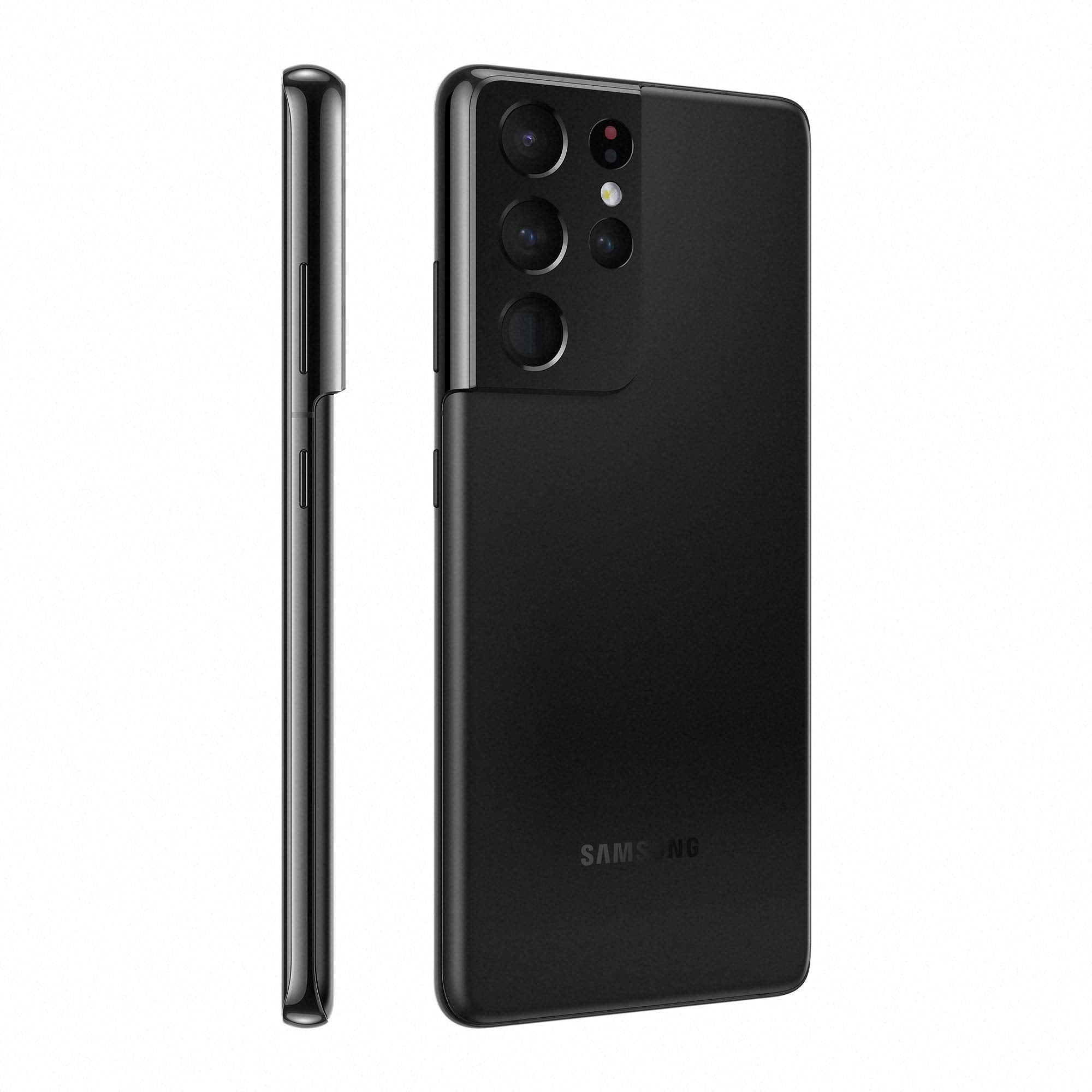 Samsung Galaxy S21 Ultra 5G 256GB Black - Amazon (Renewed)