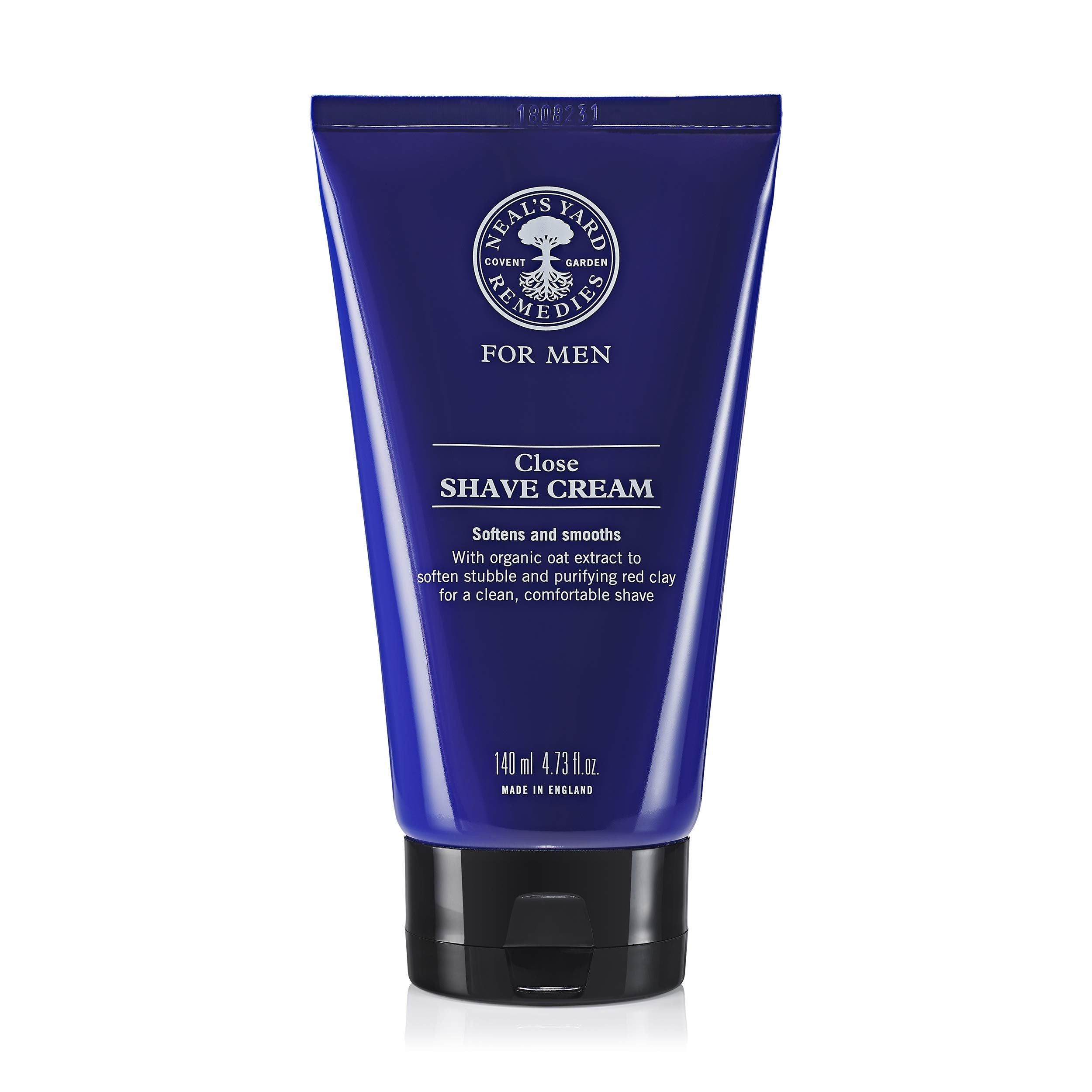 Neal's Yard Remedies Close Shave Cream | Achieve the Perfect Shave | Softens & Smoothes | 140ml