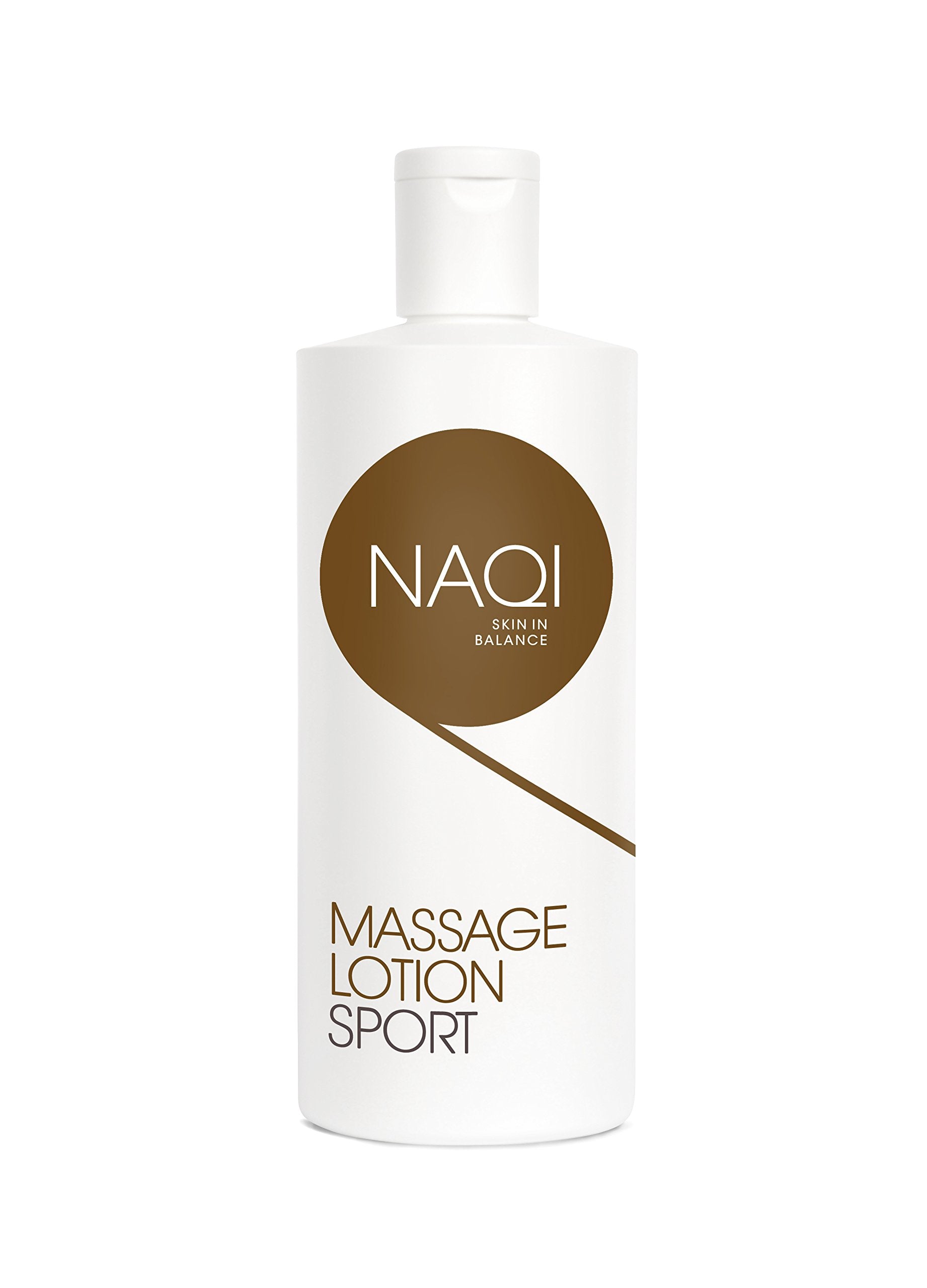 NAQI Massage Lotion, Sports Massage Lotion, Oil-Rich Massage Lotion Provides Intense Hydration, Pre/Post-Workout Treatment, Enhanced Recovery & Performance, 1 x 500ml