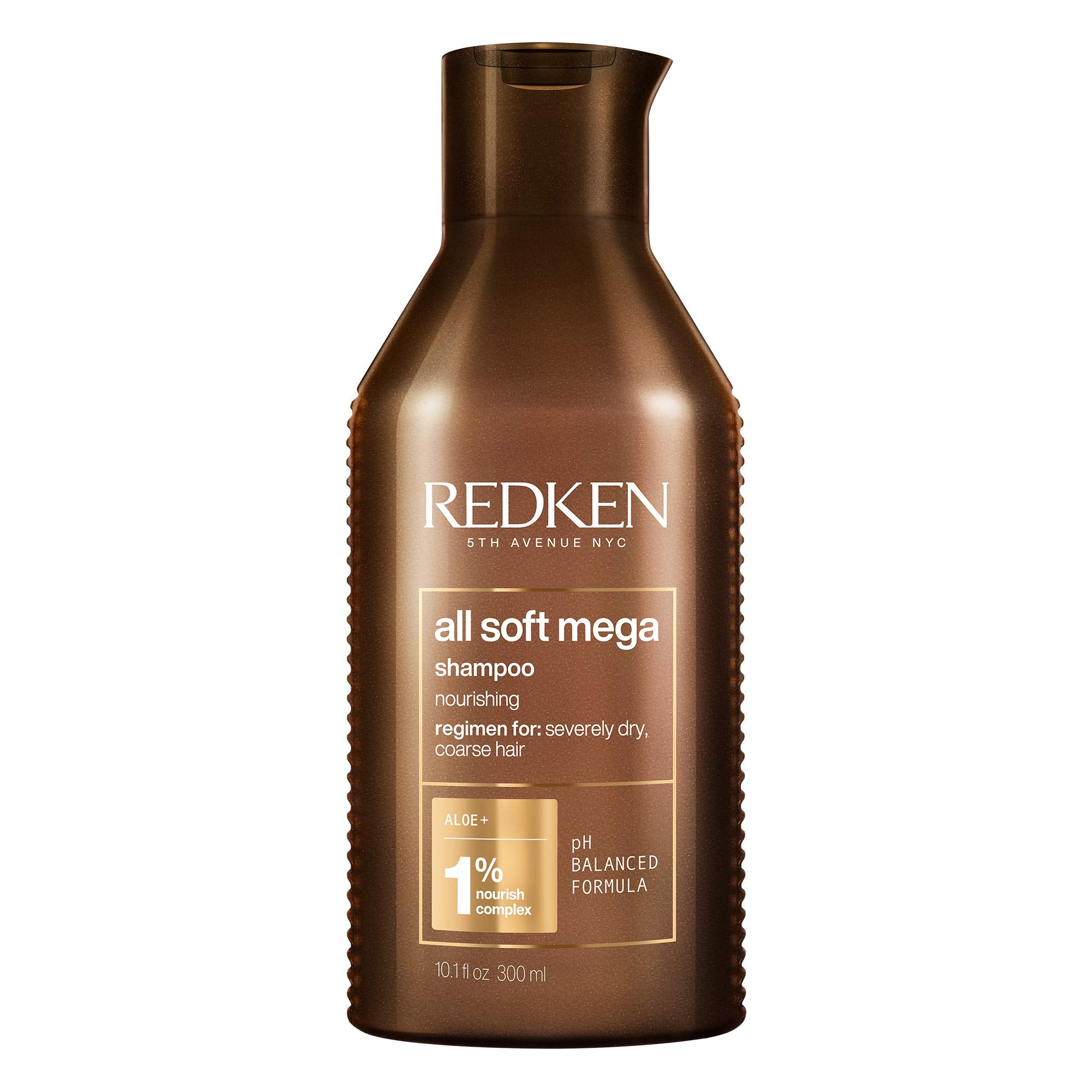Redken | Shampoo, Aloe Vera, For Severely Dry Hair, Hydrate & Soften, All Soft Mega, 300 ml