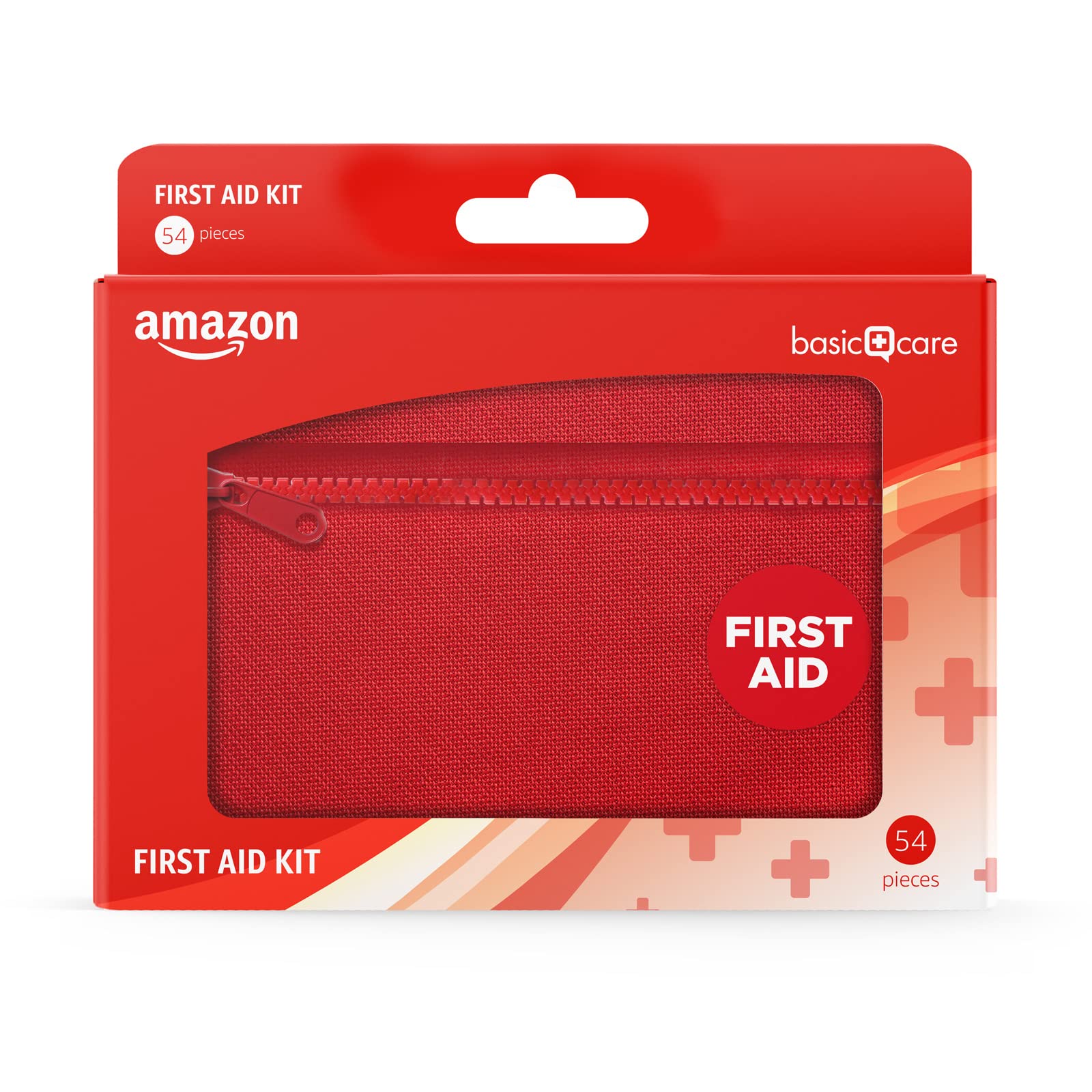 Amazon Basic Care - First Aid Kit - 54 Pieces
