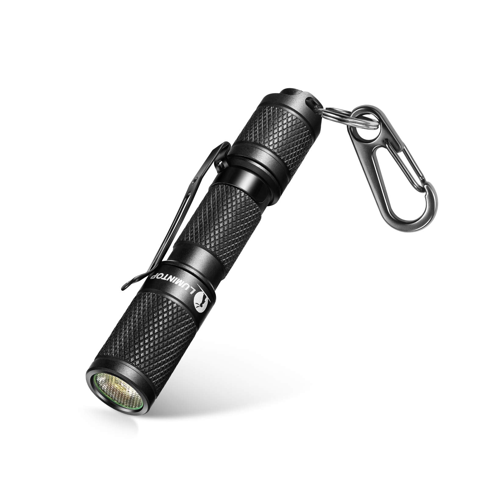 LUMINTOP Tool AAA LED Torch, Keyring Torch Super Bright with 110LM OSRAM LED, 3 Modes, IP68 Waterproof, Best for Camping, Hiking, Hunting, Backpacking, Fishing and EDC