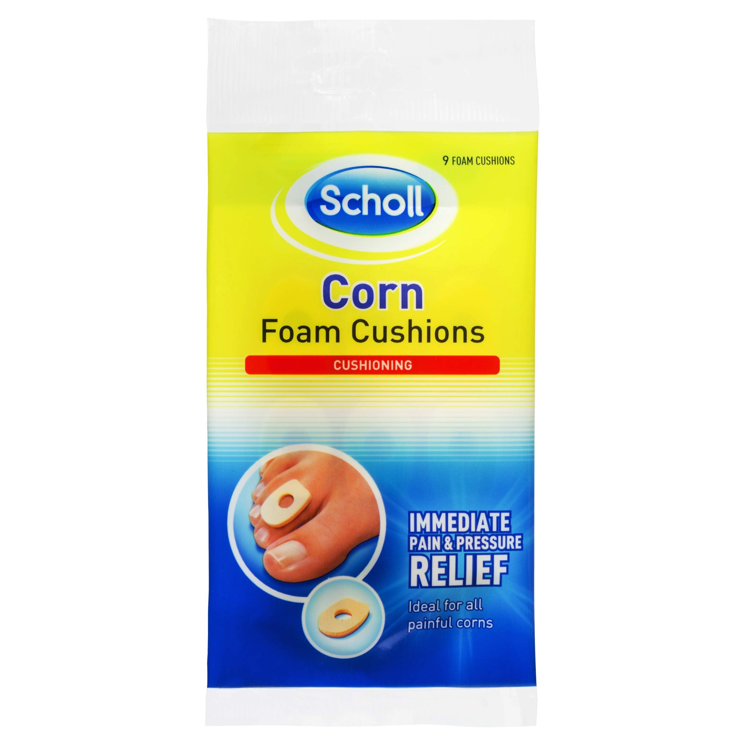 Scholl Corn Foam Cushions - Pack of 3