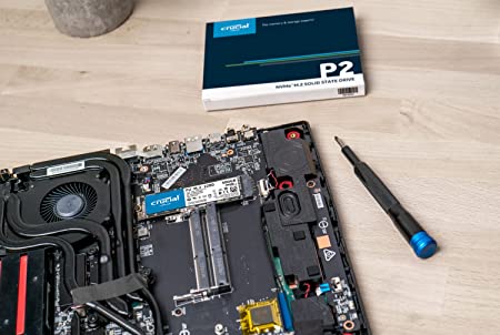 Crucial P2 CT250P2SSD8 SSD Internal 250GB, Speeds up to 2400MB/s (3D NAND, NVMe, PCIe, M.2)
