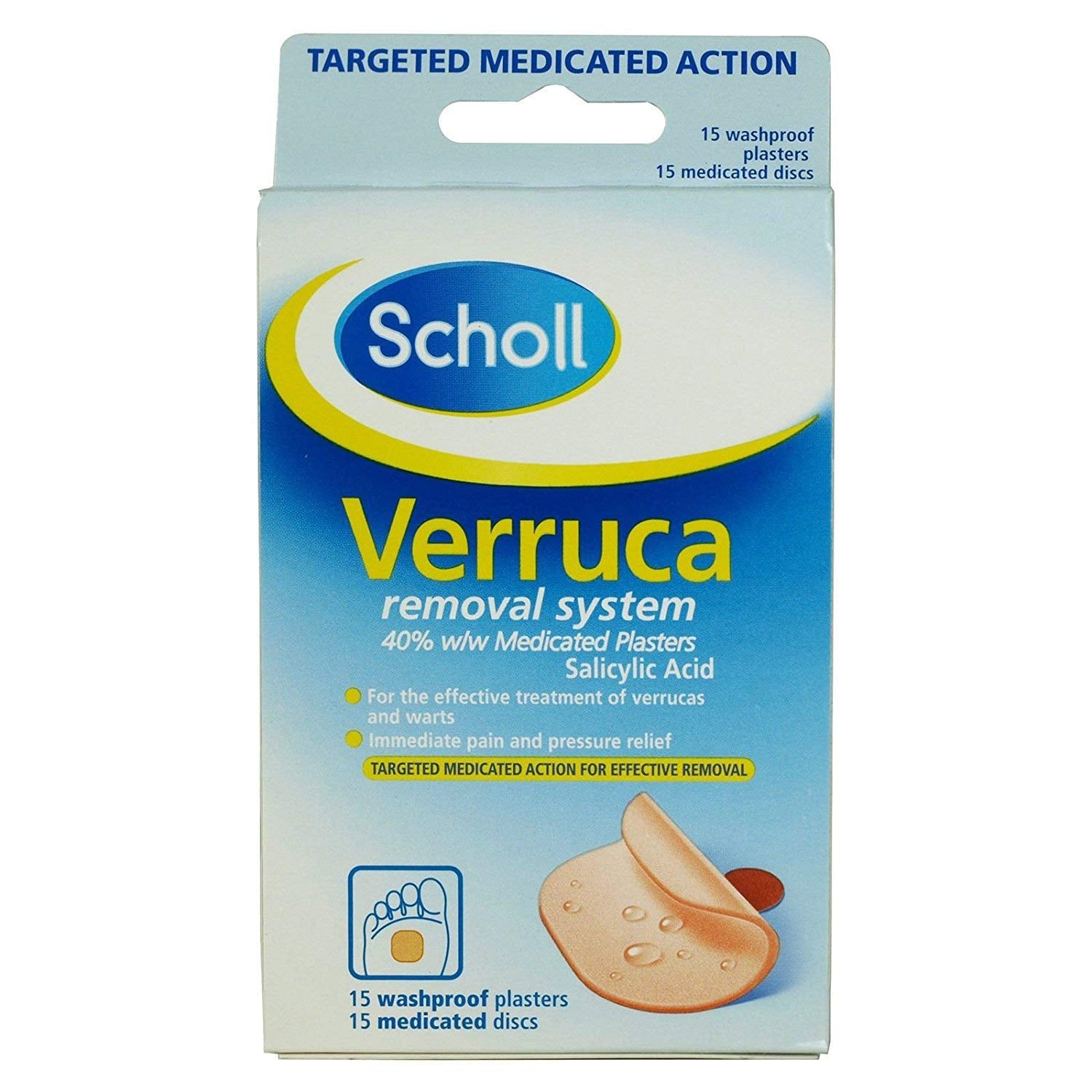 Scholl Verruca Removal System 15 Plasters