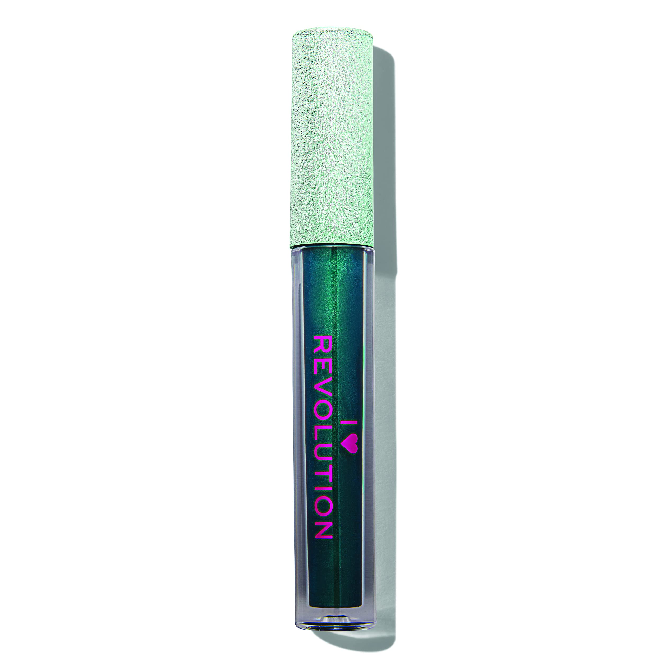 I Heart Revolution, Metallic Mermaid Lips Lipgloss, Siren, 2.2g