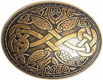 BLESSUME Vintage Medieval Viking Brooch Norse-Style Brooches One Piece