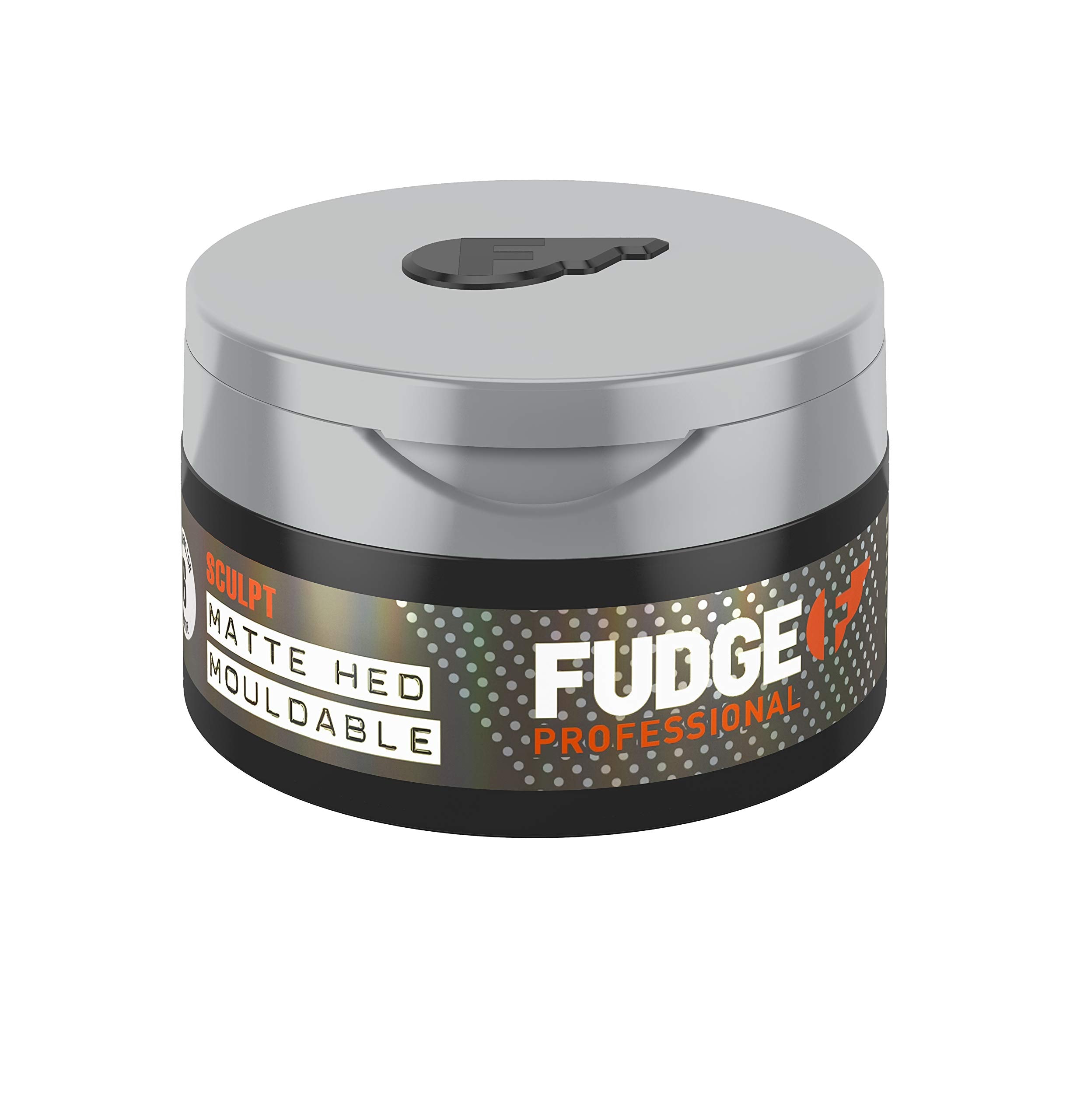 Fudge Professional Hair Clay Cream, Matte Hed Mouldable, Flexible Medium Hold Hair Styling Crème with Humidity Protection, For Fine Hair, For Men, 75 g
