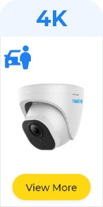 Reolink 4K IP PoE Camera Outdoor CCTV with Smart Human/Vehicle Detection, IR Night Vision, IP66 Weatherproof Security Camera Supports Audio Recording, Micro SD Card Slot, Time Lapse, RLC-810A