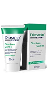 Diosmin and Horse Chestnut Cream for Legs Dulàc - Restless Legs, Swollen Ankles, Spider Legs, Swollen Legs Relief - Cooling Leg Gel, Improves Micro-Circulation