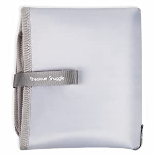 Precious Snuggle | Unisex-Baby Changing Travel Mat 2022 | Portable Changing Mat | 65cm x 38cm | Double Wipeable Sides | Hand Washable + Waterproof | Premium & Recommended by Parents (Shooting Star)