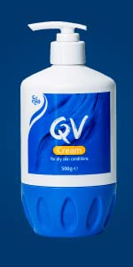 QV Cream 100g Tube, 24 Hour Moisturisation, Ideal for Dry Skin Conditions, such as Eczema, Psoriasis and Dermatitis