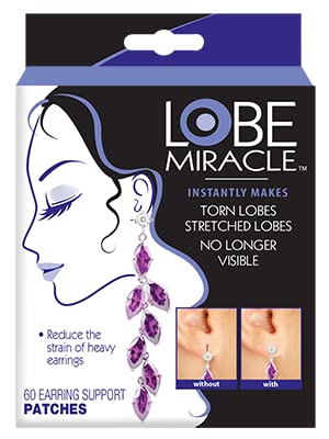Lobe Miracle Ear Lobe Support Patches (60 Count)