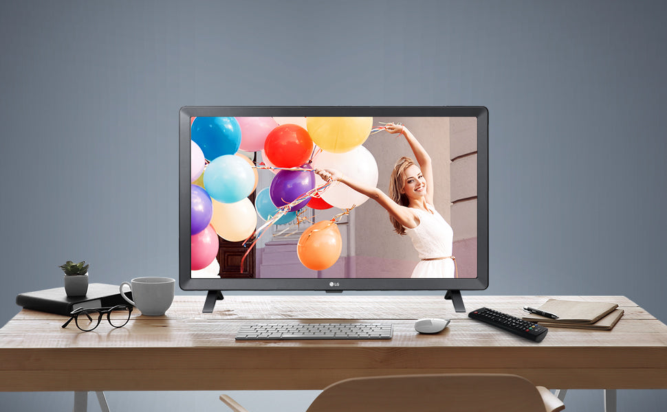 LG TV Monitor 28TN525S - 28 inch, HD Display, 60 Hz, 8 ms, 1366x768 px, 5W X 2 Stereo Speaker, Wall Mountable