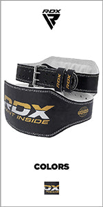  RDX Weight Lifting Belt Gym Fitness, Cowhide Leather