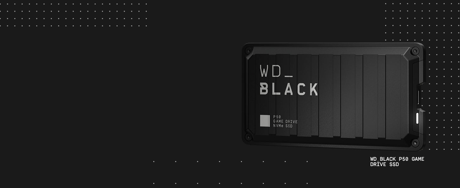 WD_BLACK P10 2TB Game Drive for On-The-Go Access To Your Game Library - Works with Console or PC