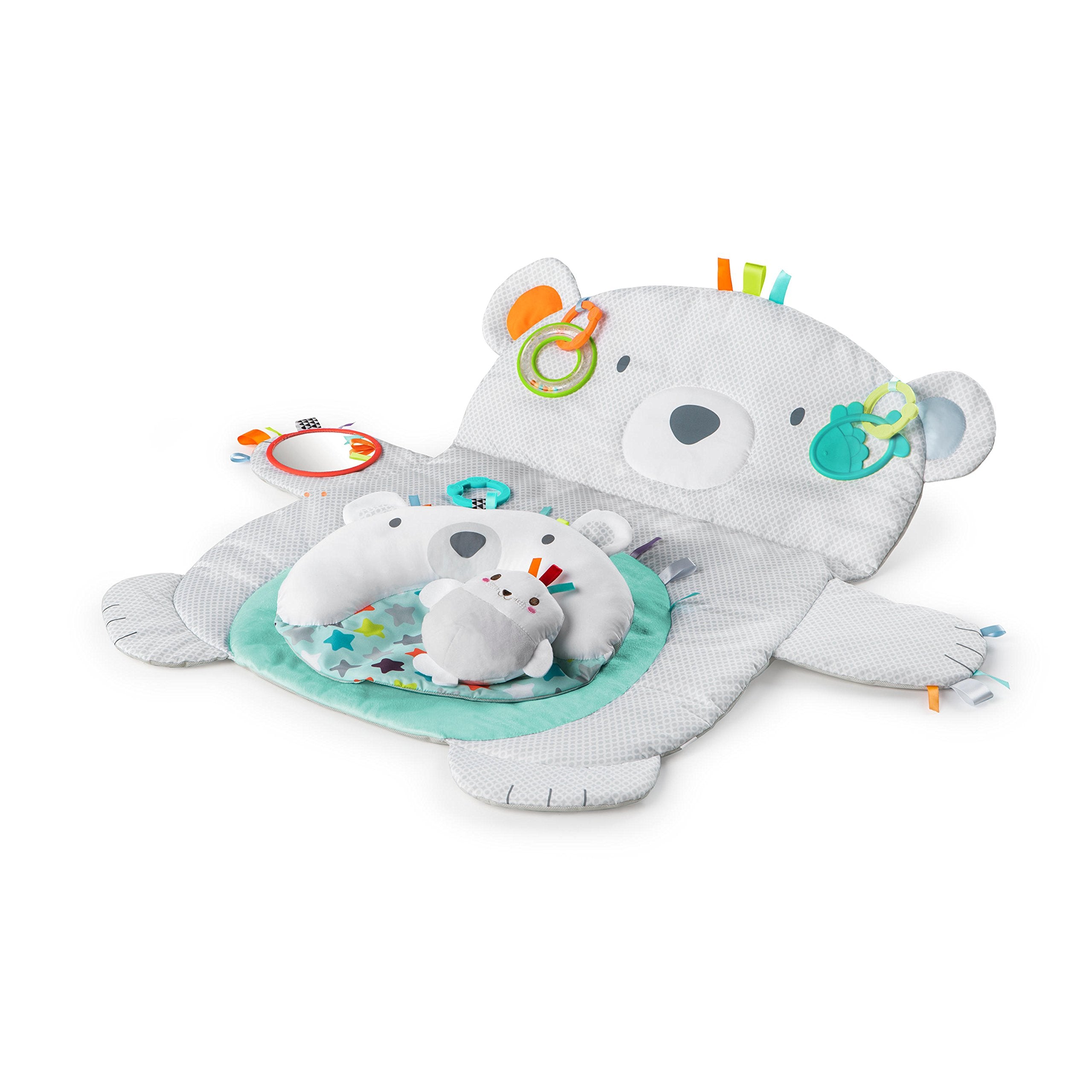 Bright Starts Tummy Time Prop and Play Toy Set