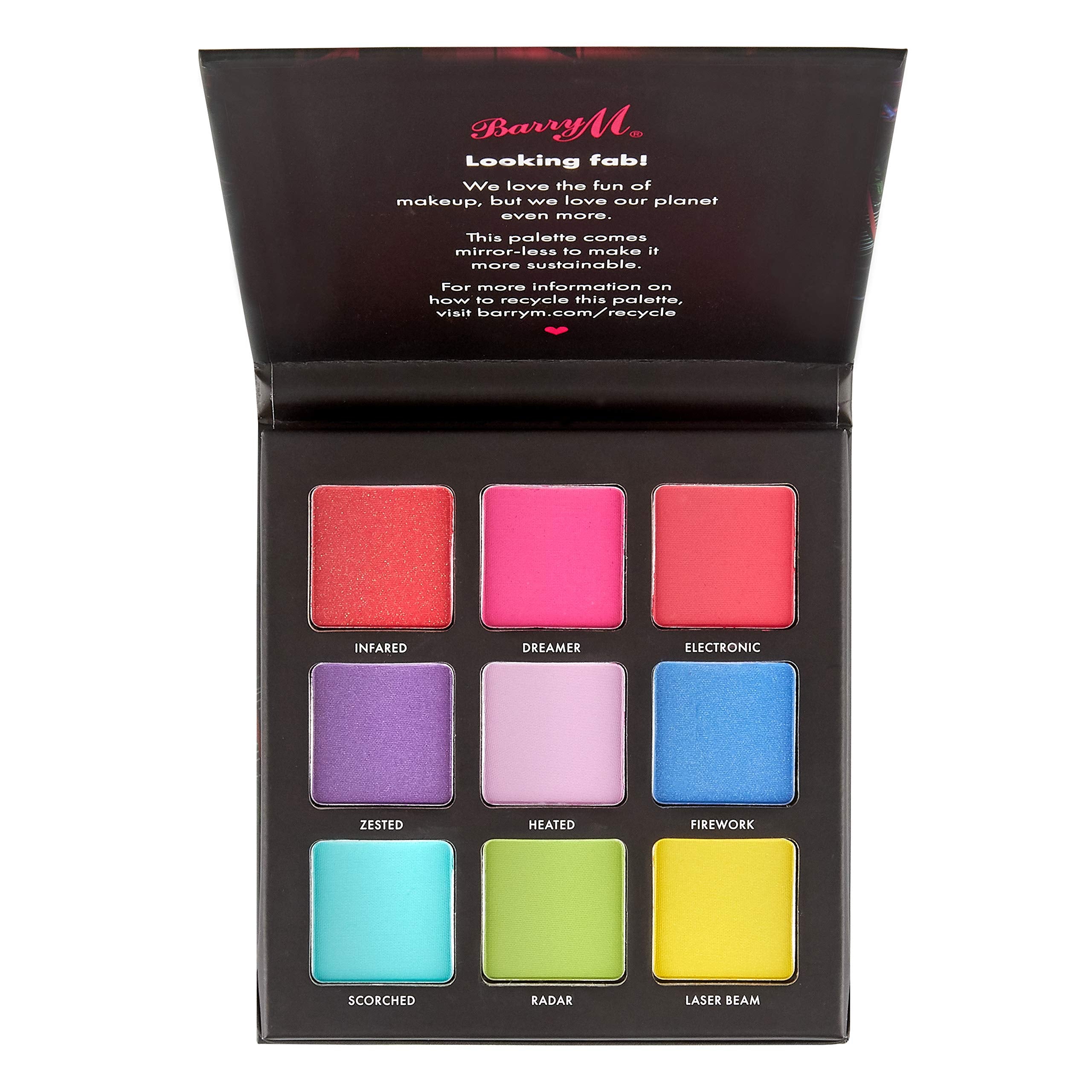 Barry M Cosmetics Neon Brights Eyeshadow Palette