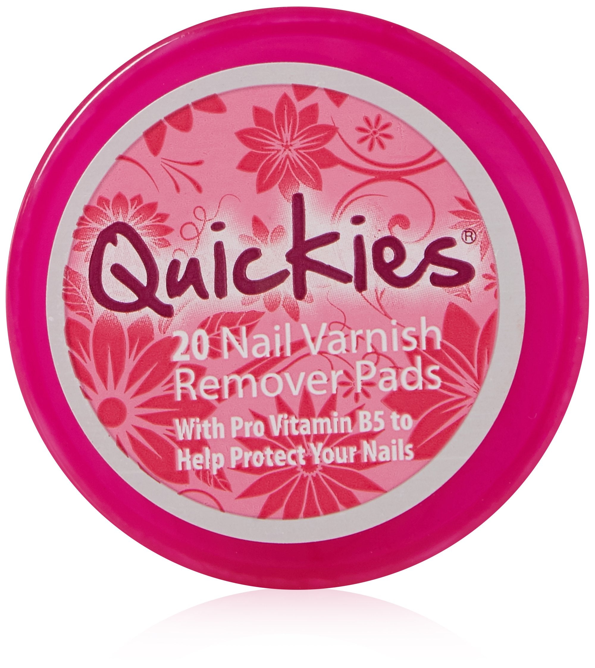 Quickies Nail Varnish Remover Pads, 20 each