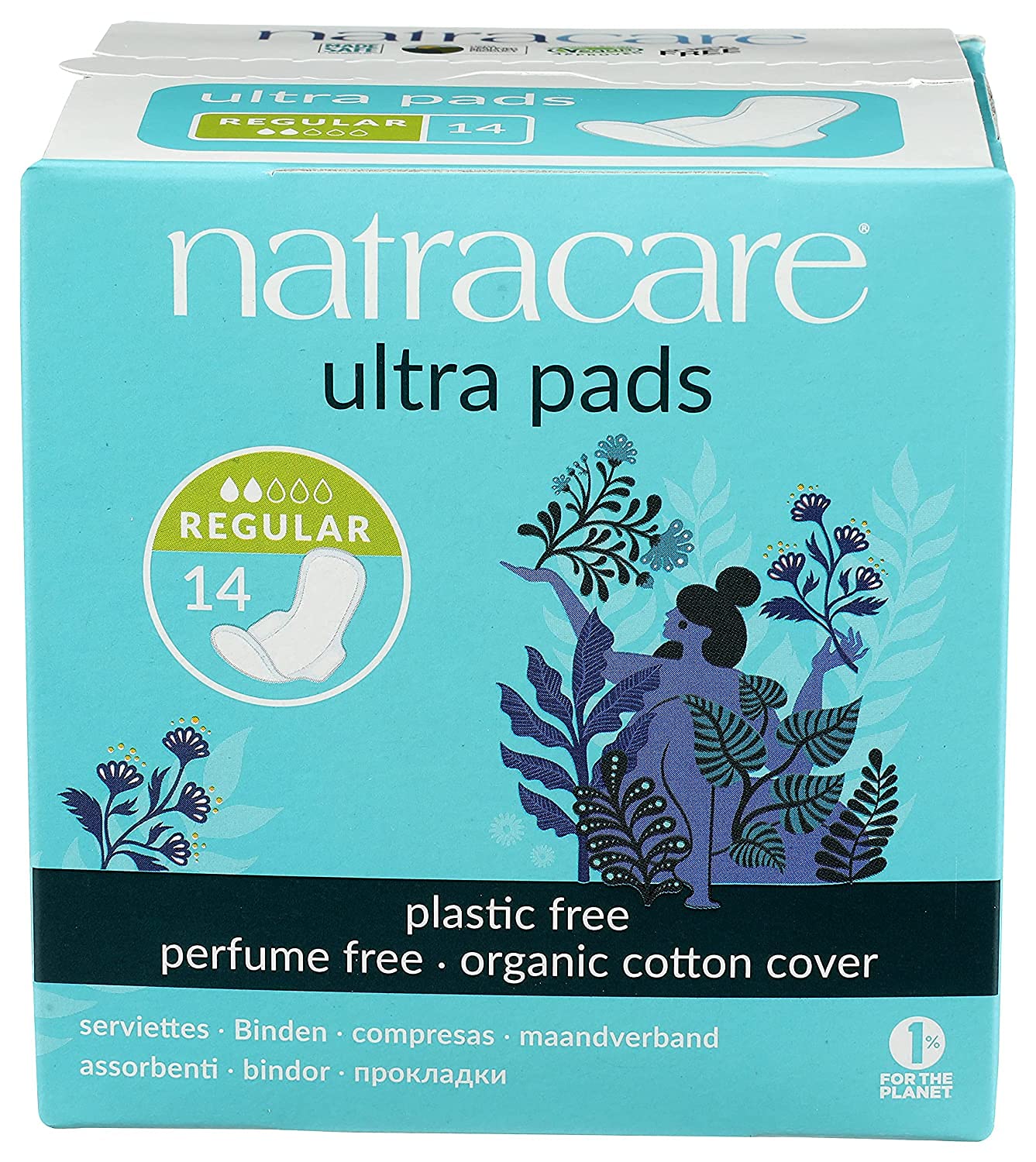 (Pack Of 4) Ultra Pads Regular with Wings | NATRACARE