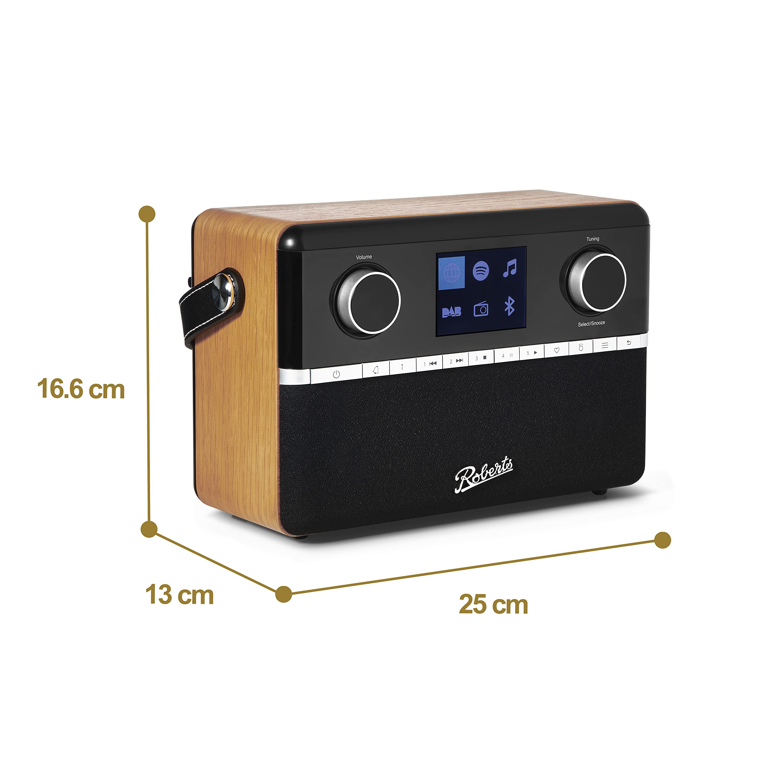 Roberts STREAM94L Smart Radio with FM/DAB/DAB+/Bluetooth/Internet Radio/Music Player/Spotify