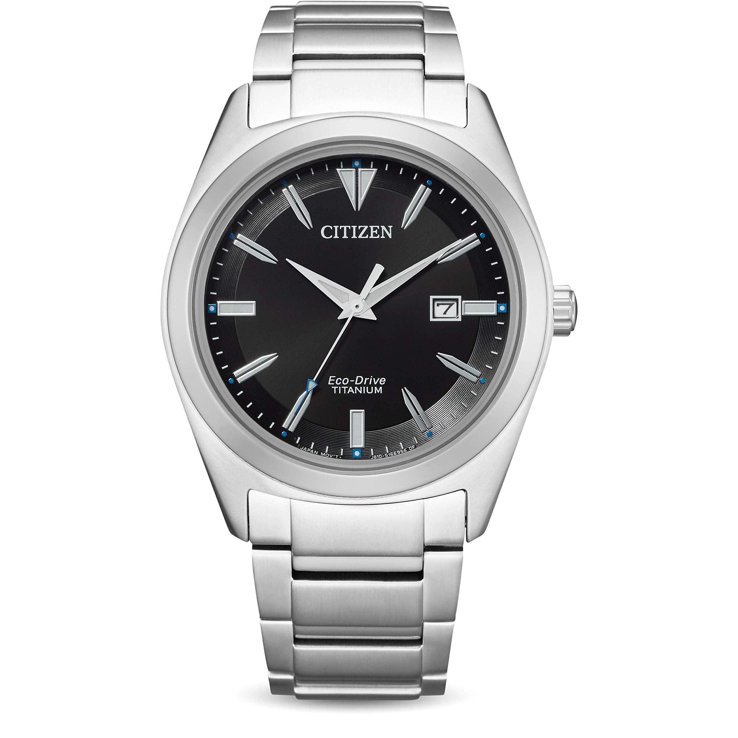 Citizen Mens Analogue Eco-Drive Watch Titanium