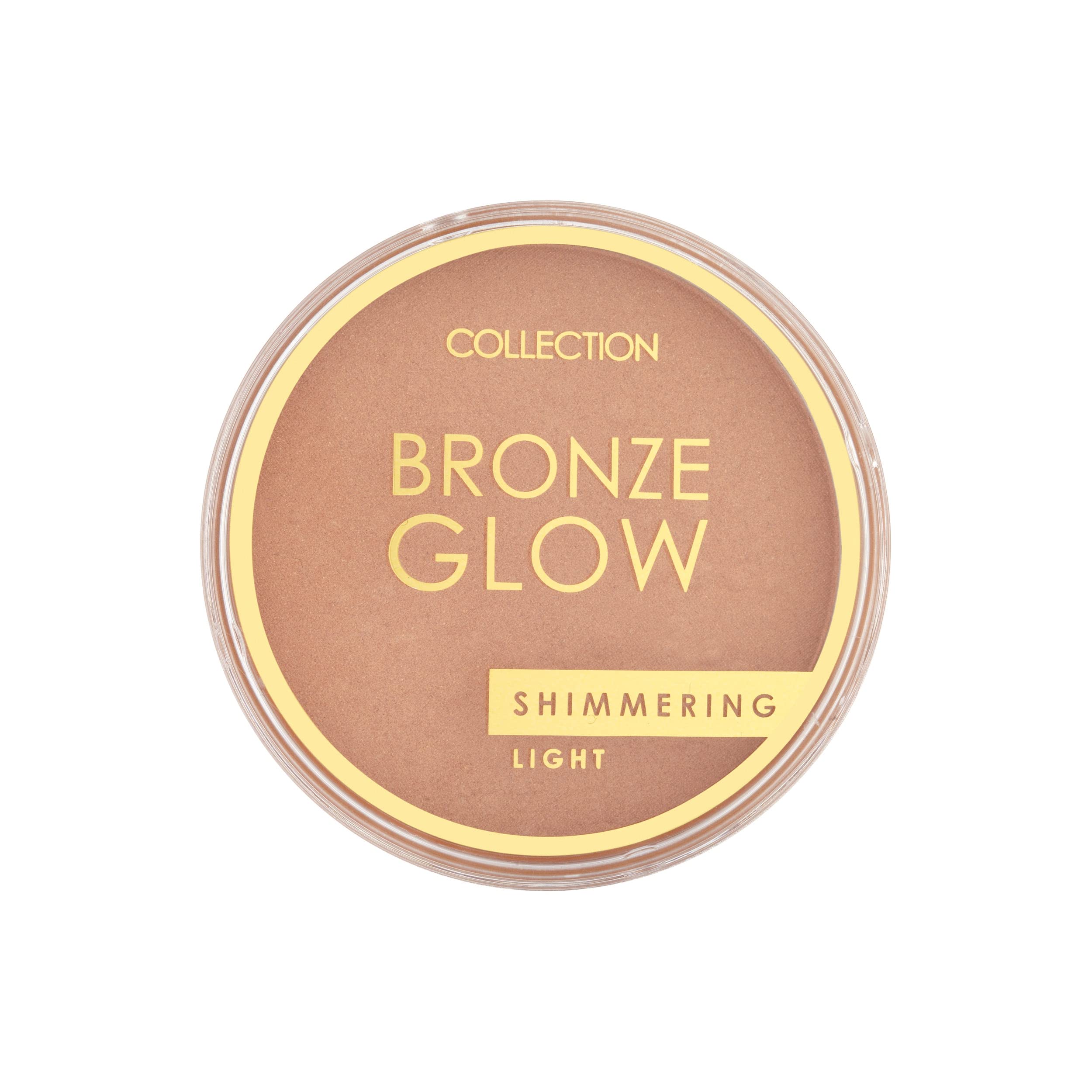 Collection Cosmetics Bronze Glow, Highly Pigmented Bronzer, 15g, Shimmering Light