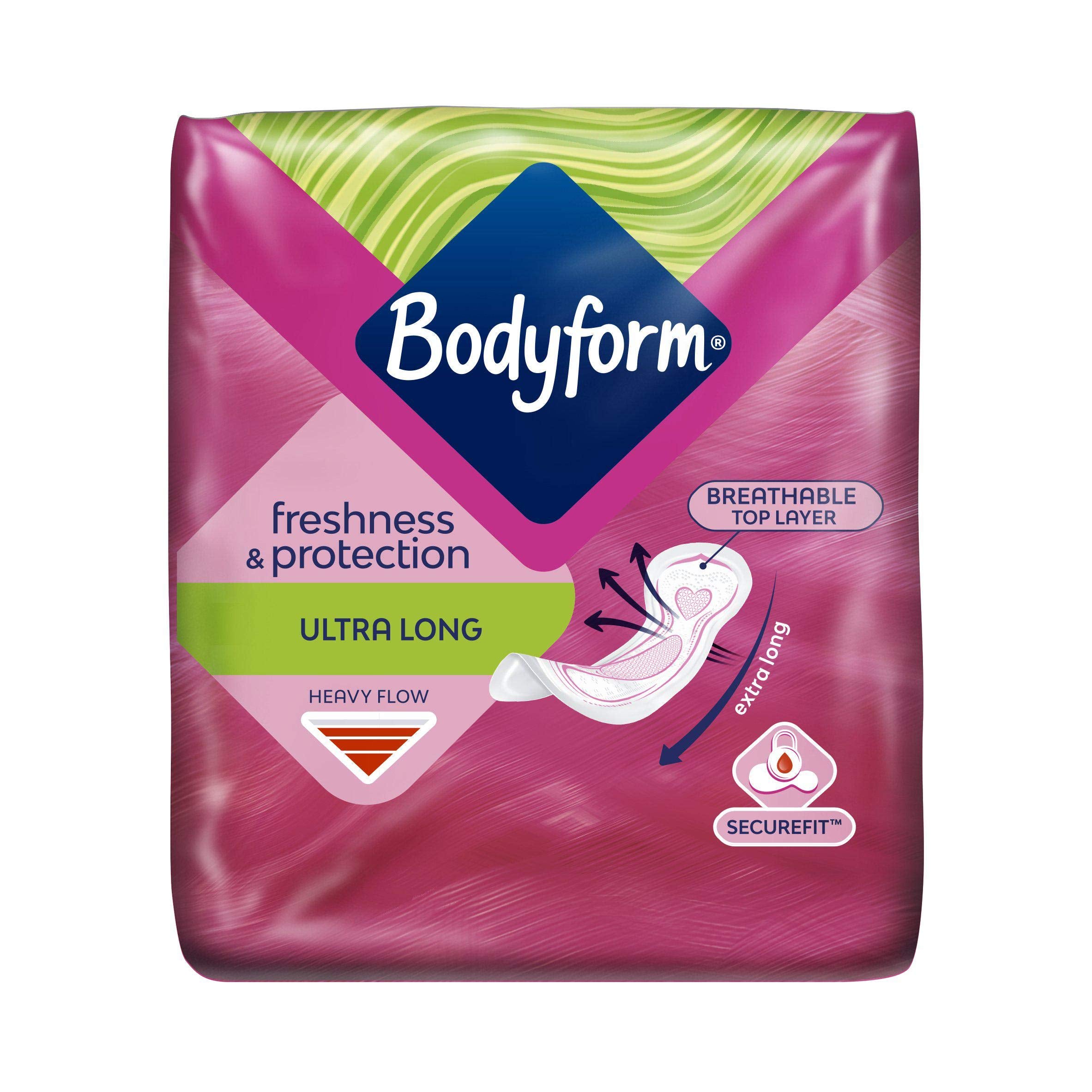 Bodyform Ultra Super 14 per pack (PACK OF 4)