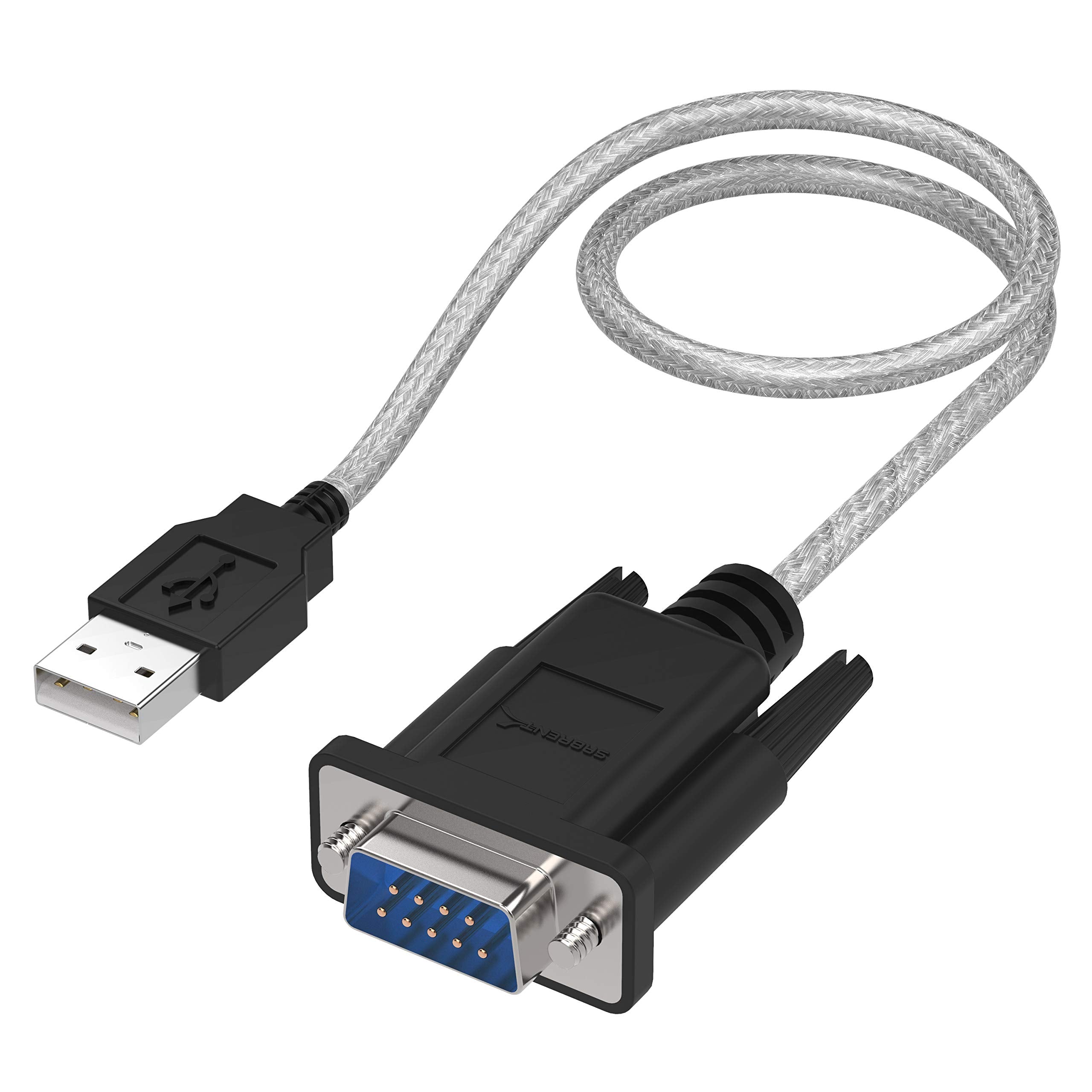 Sabrent USB 2.0 to Serial (9-Pin) RS-232 DB9 Adapter (Prolific PL2303) (SBT-USC1K)