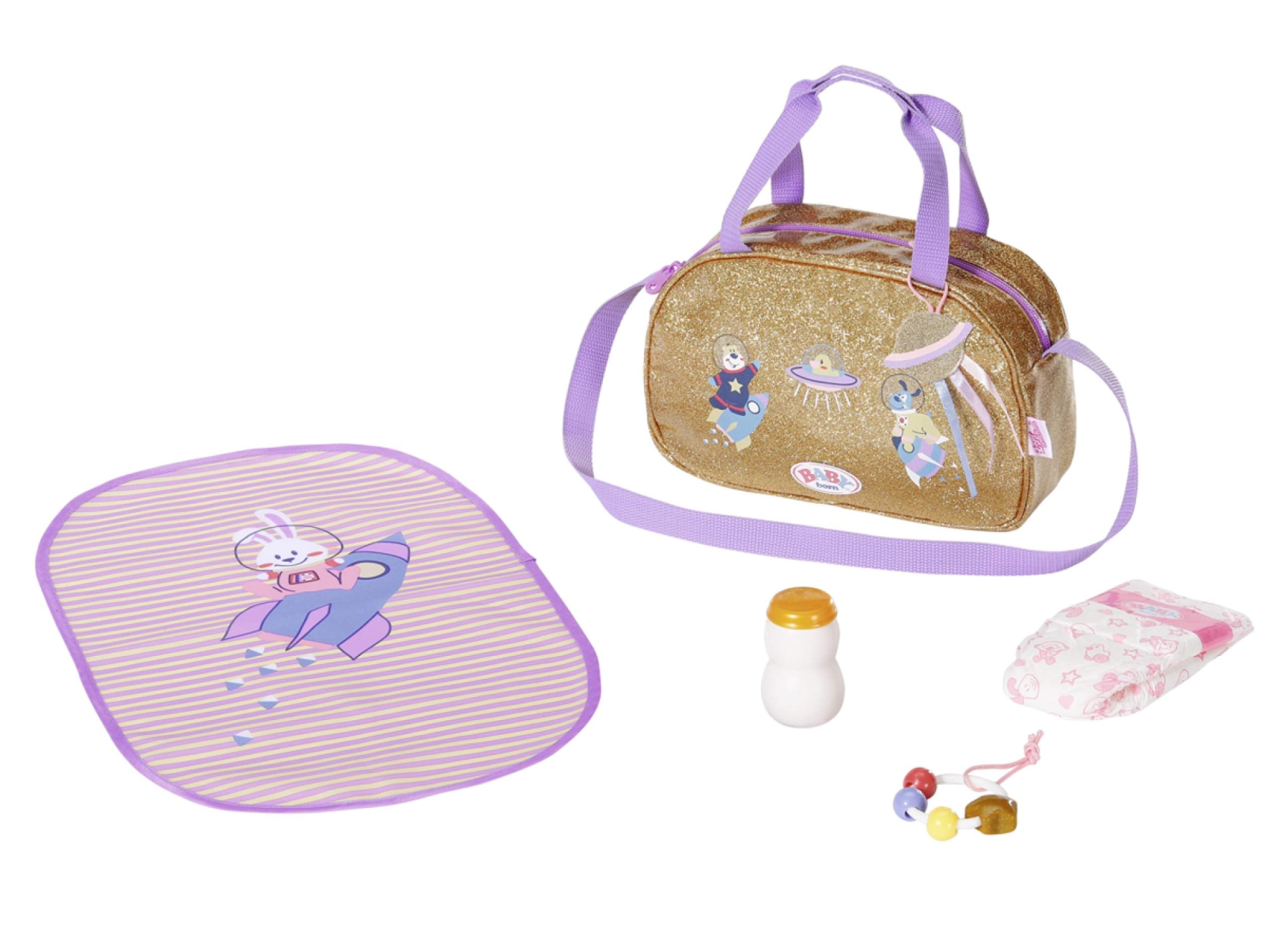 BABY born 515 831106 EA Happy Birthday Changing Bag, Mixed