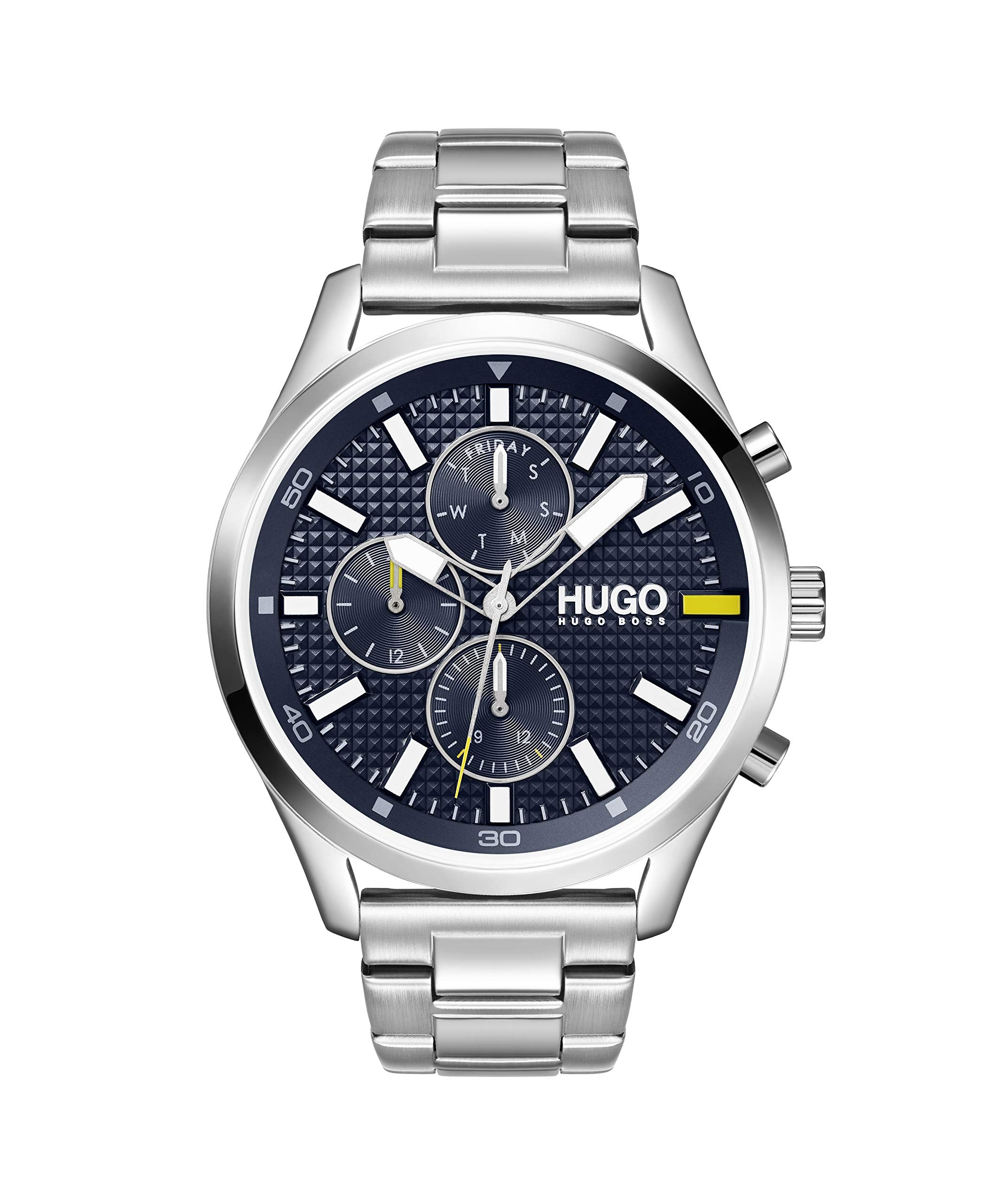 HUGO Men's Analogue Quartz Watch with Stainless Steel Strap 1530163