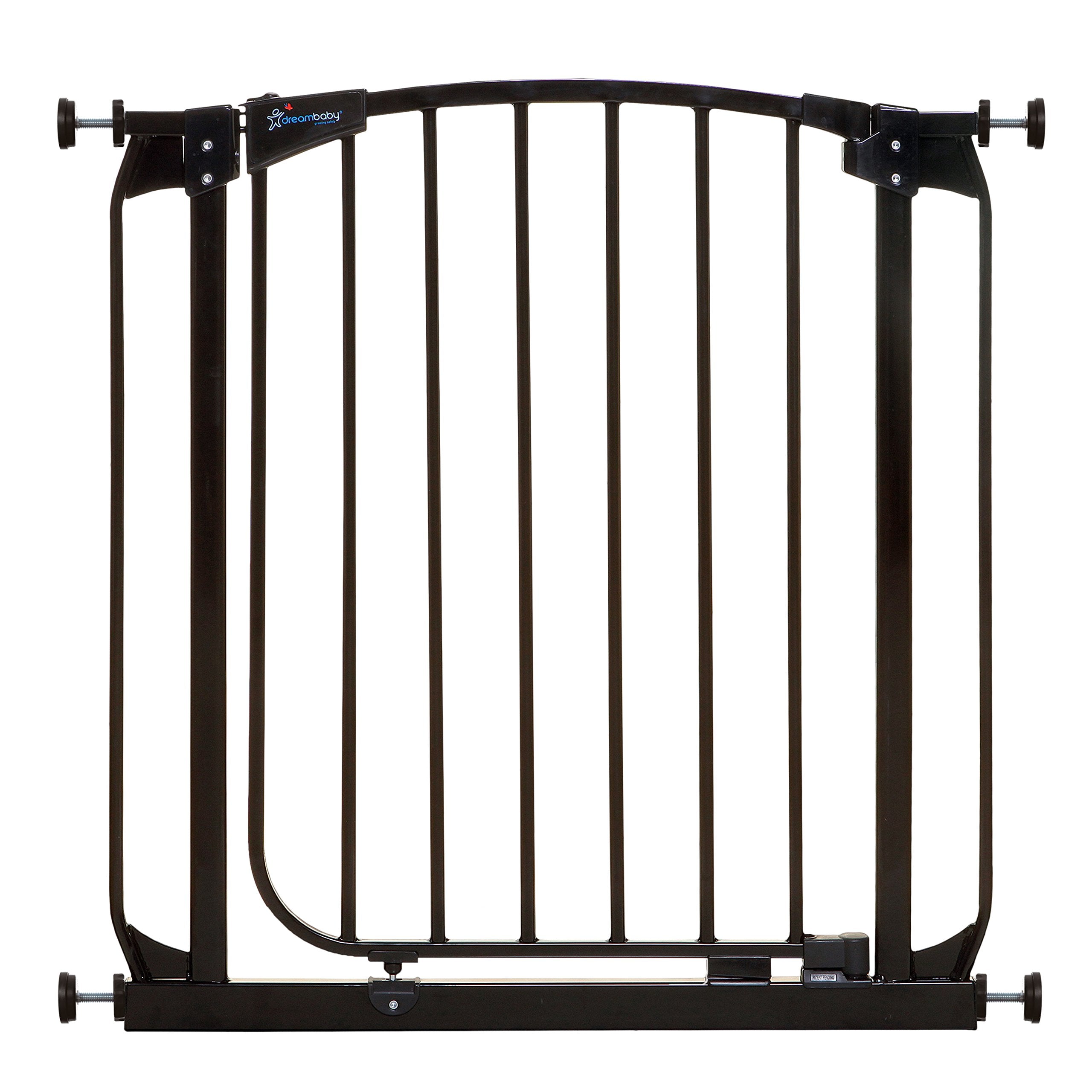 Dreambaby Auto-Close Chelsea Safety Gate (Fits 71cm-80cm) Black