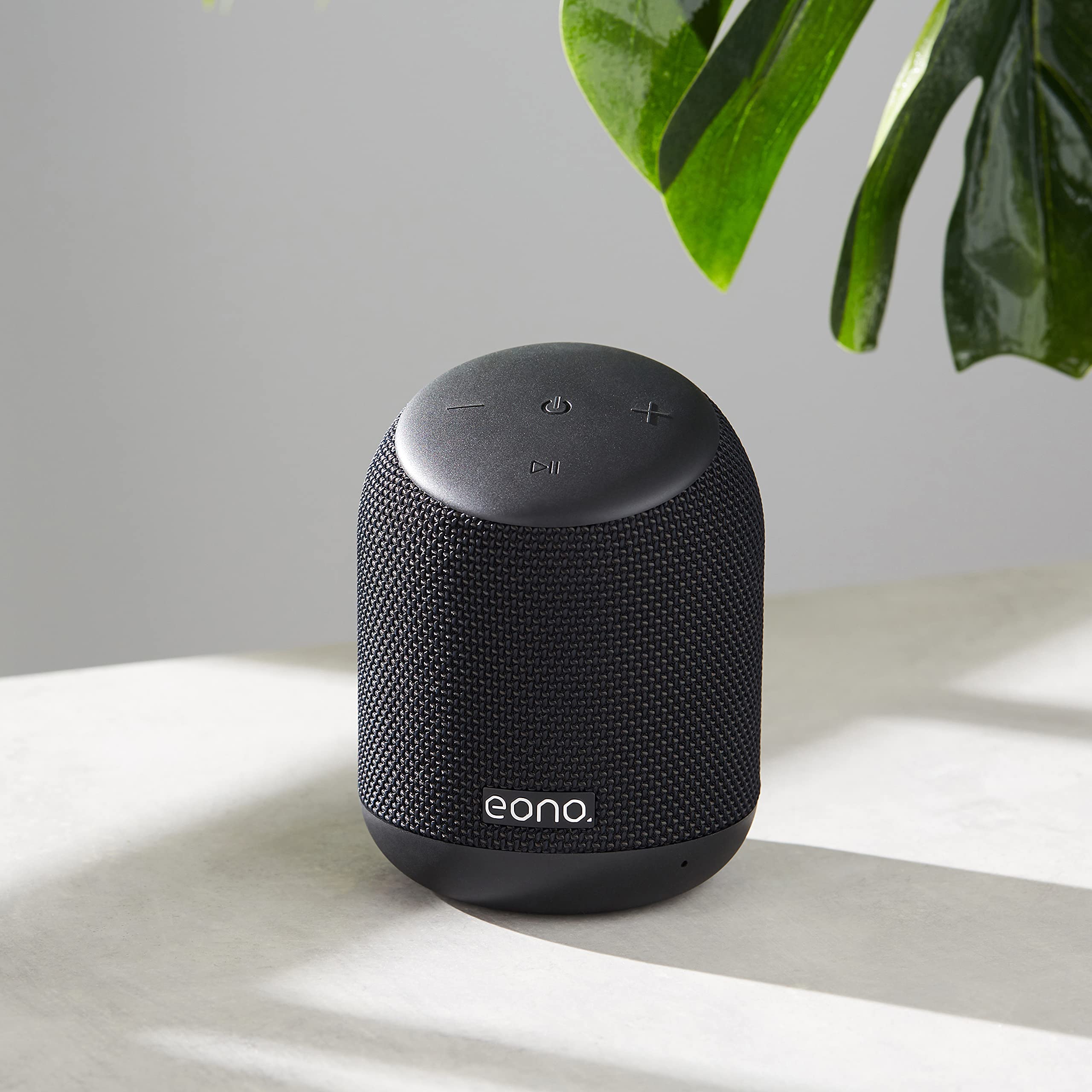 Eono by Amazon - Bluetooth IPX7 Waterproof Speaker with HARMAN Sound Technology, 10 Hours of Playtime, Deep Bass Sound, Siri and Google Compatible, Speakerphone