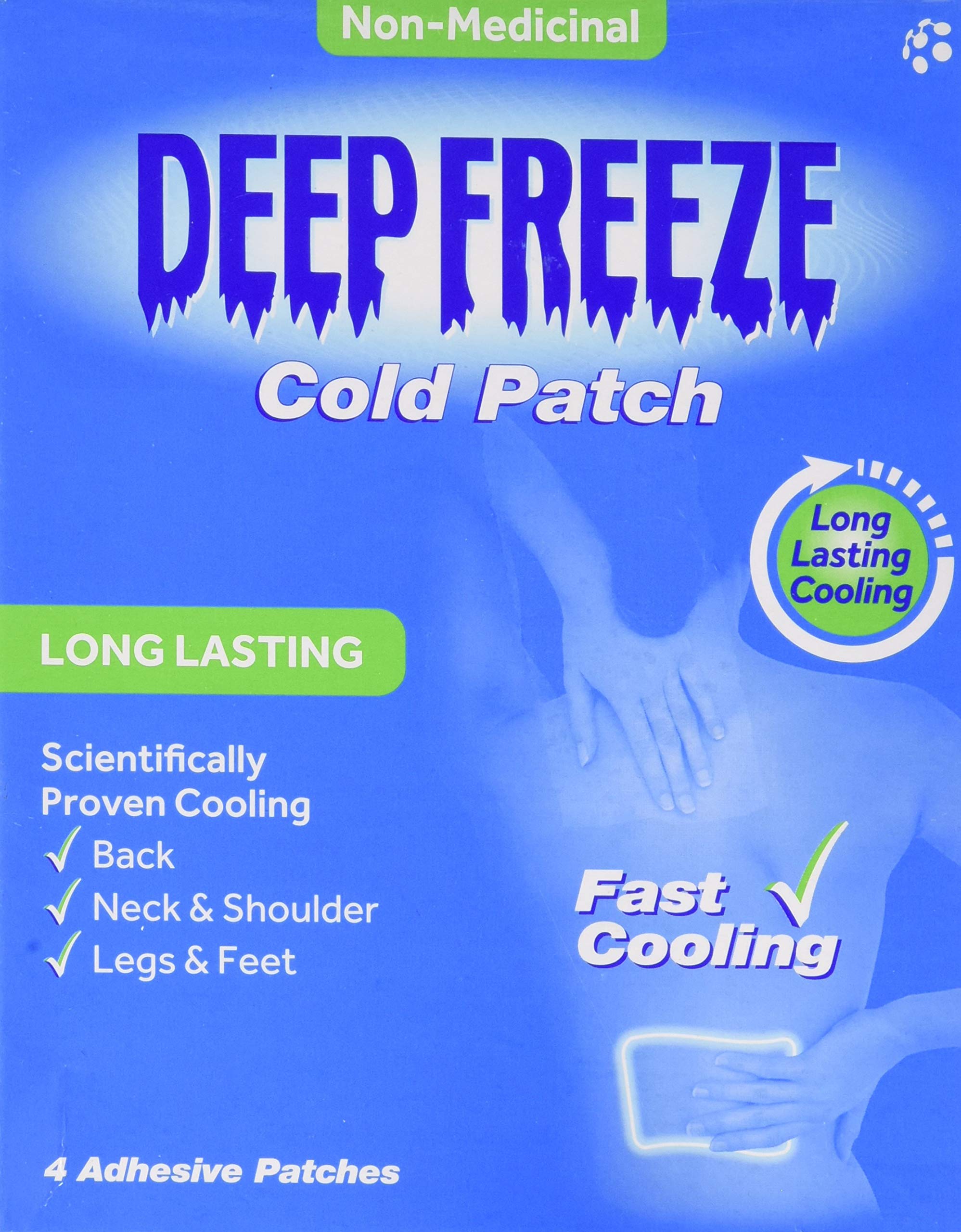 Official DEEP Freeze Cold Patch 4PK