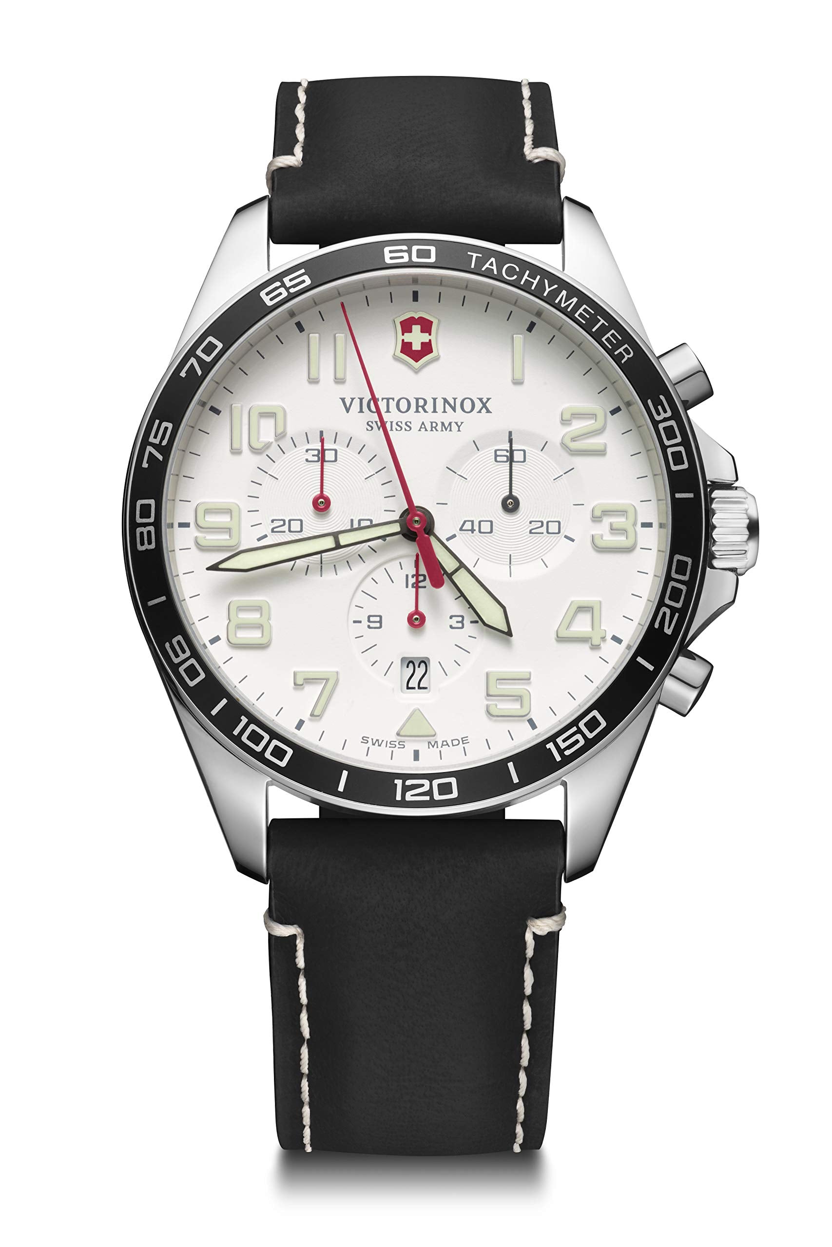 Victorinox Men's Field Force Chronograph - Swiss Made Analogue Quartz Stainless Steel Watch 241853