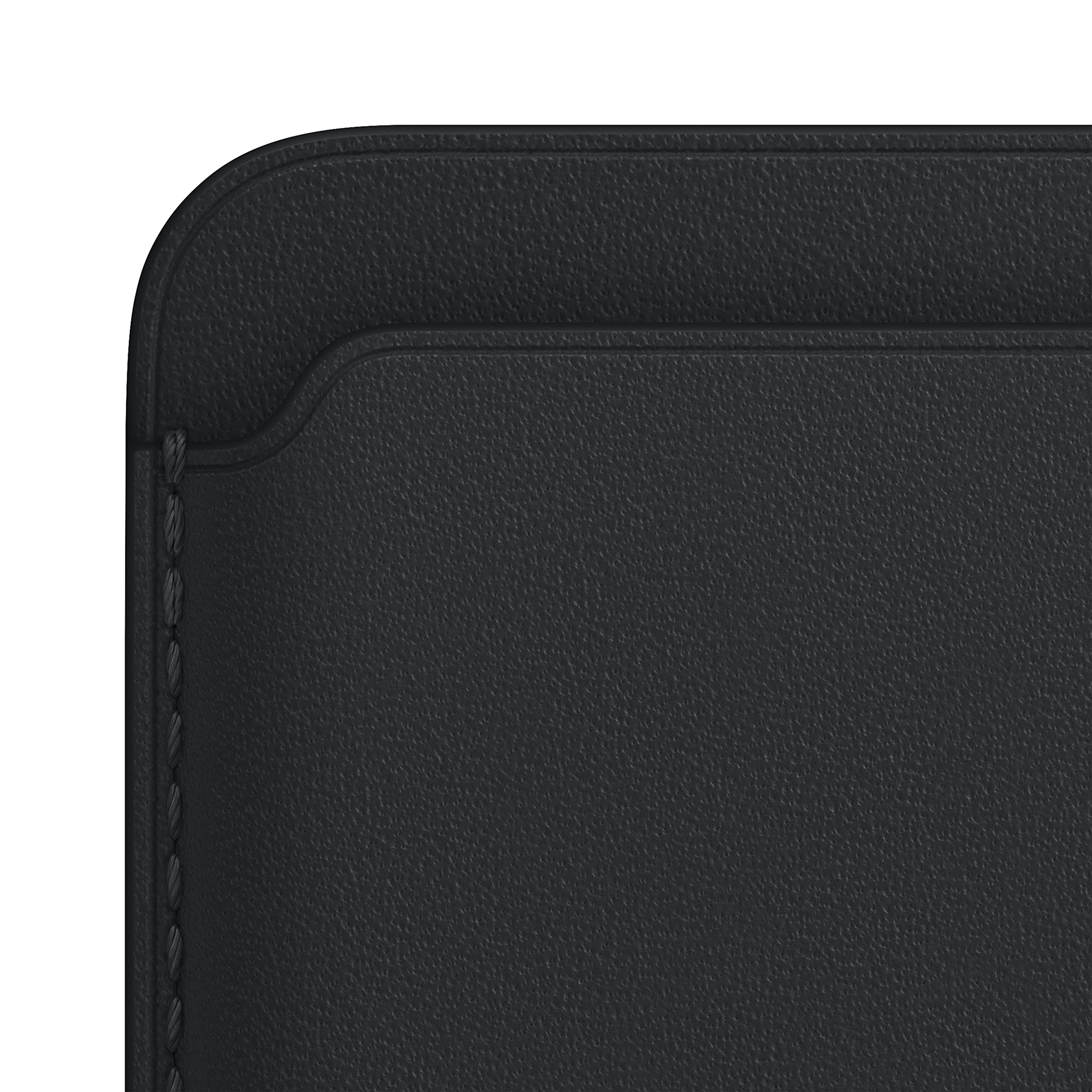 Apple Leather Wallet with MagSafe (for iPhone) - Midnight