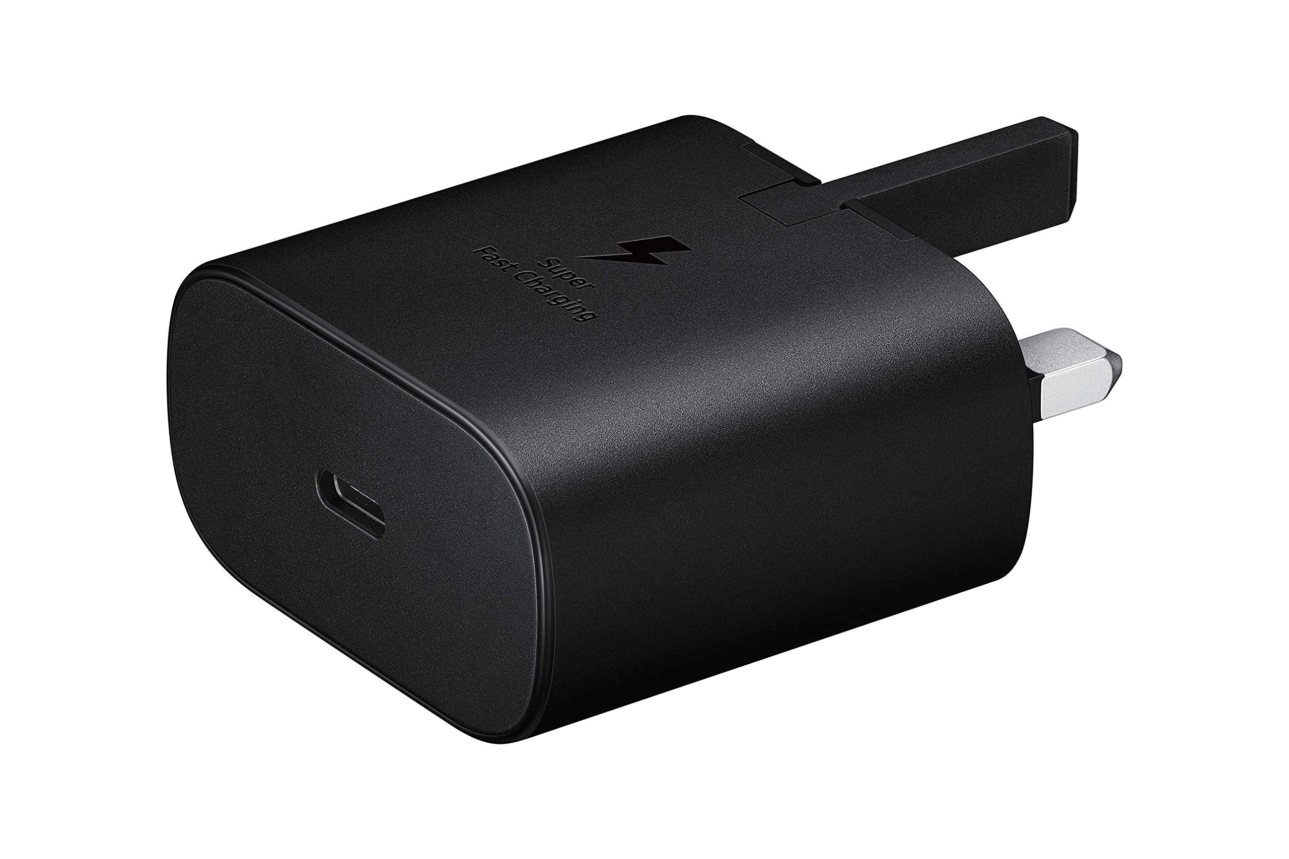 Samsung Original 25W USB-C Wall Plug Charger (w/o cable), Black