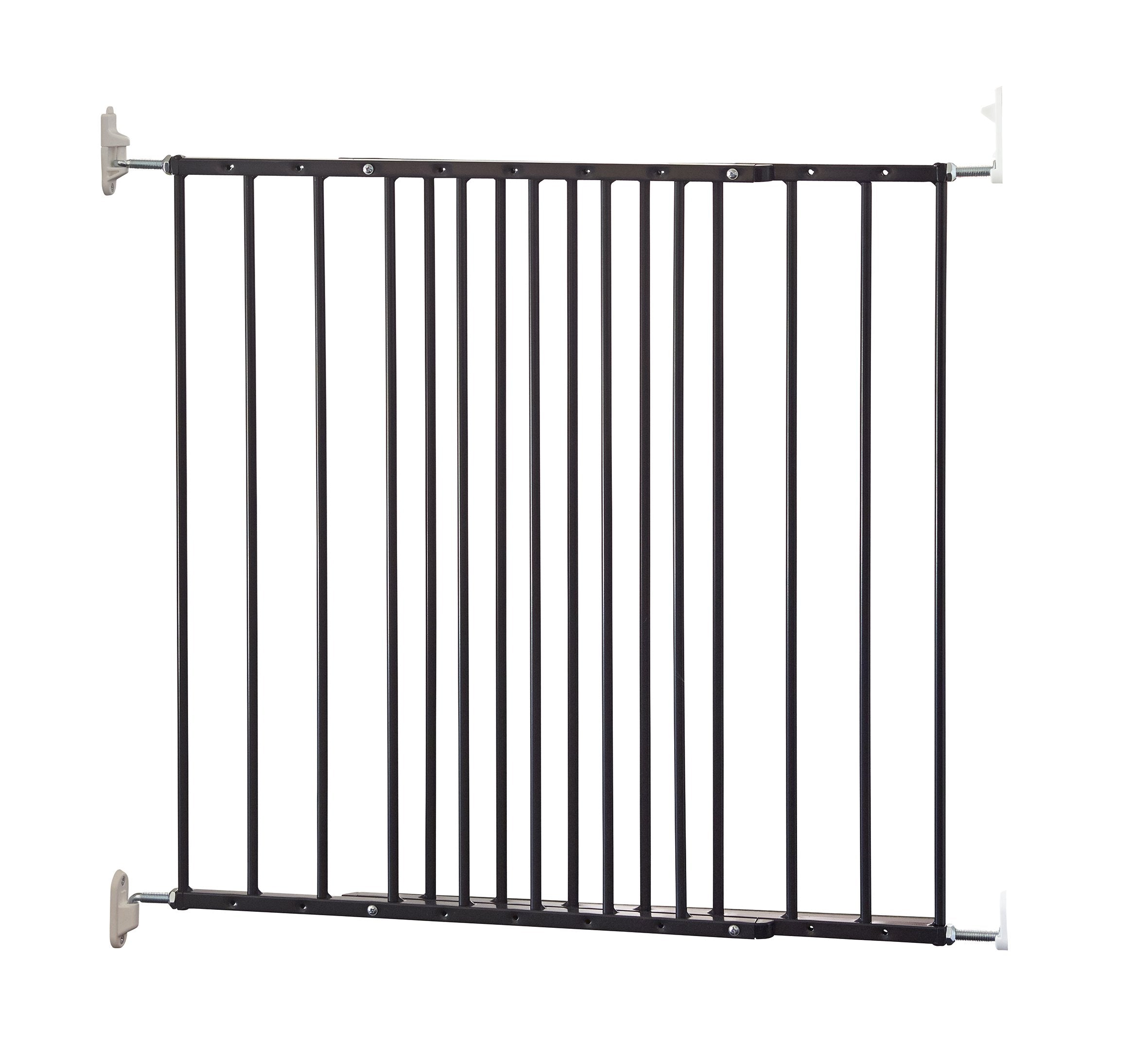 Scandinavian Pet Design SPD Wide Extending Pet Gate, Black