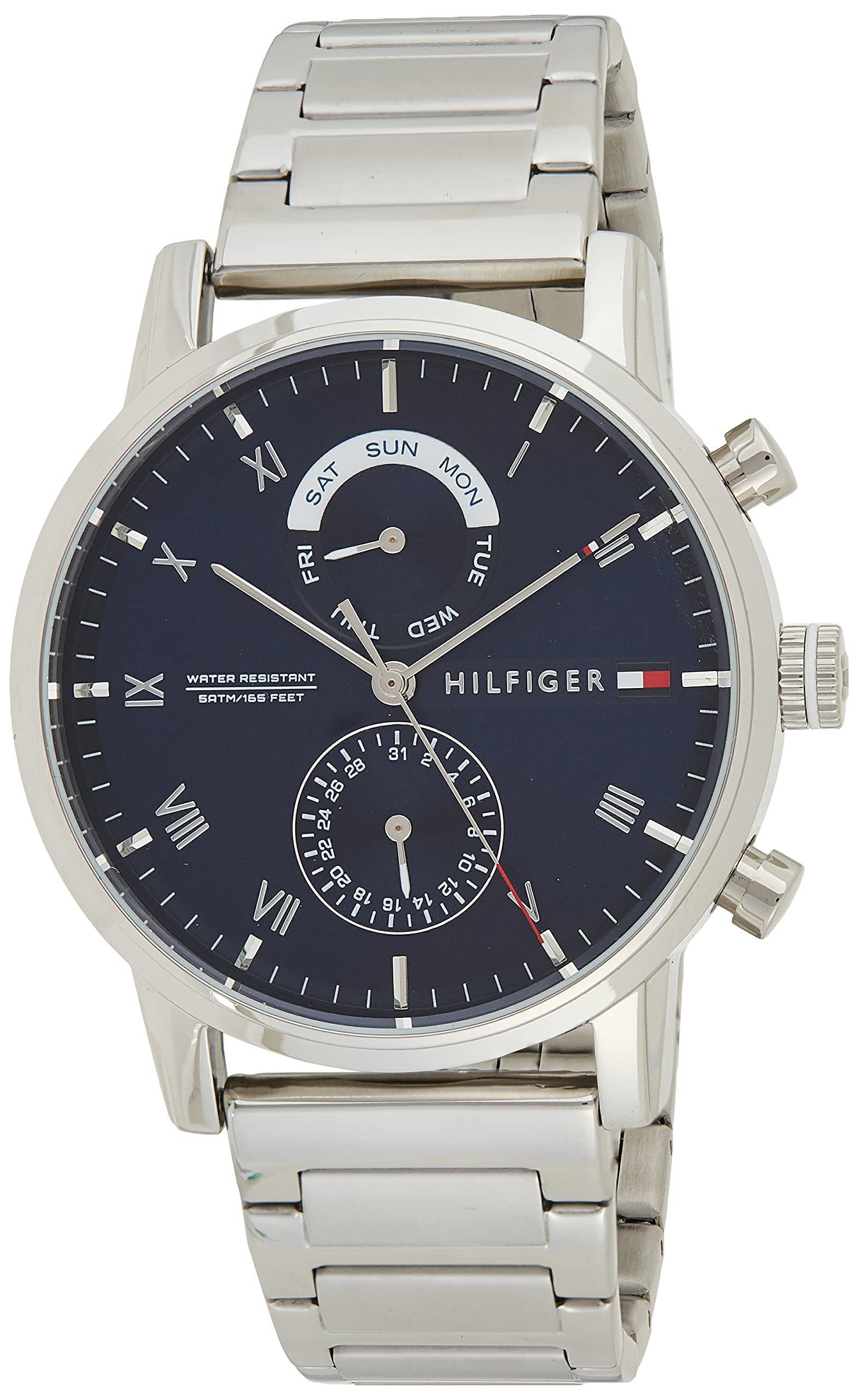 Tommy Hilfiger Men's Analogue Quartz Watch with Stainless Steel Strap 1710401