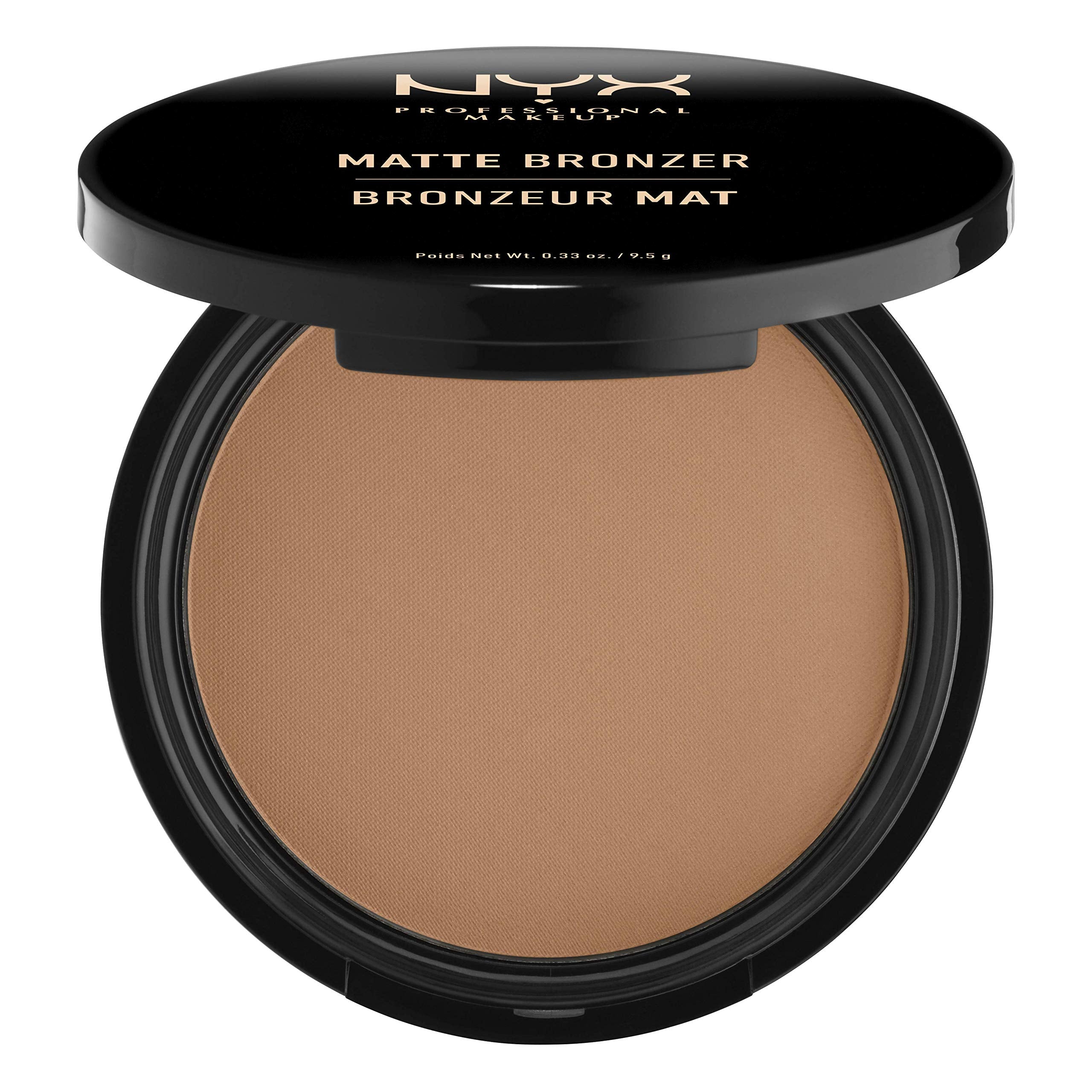 NYX Professional Makeup Matte Body Bronzer, Pressed Powder, Shimmer Free, Vegan Formula, Medium