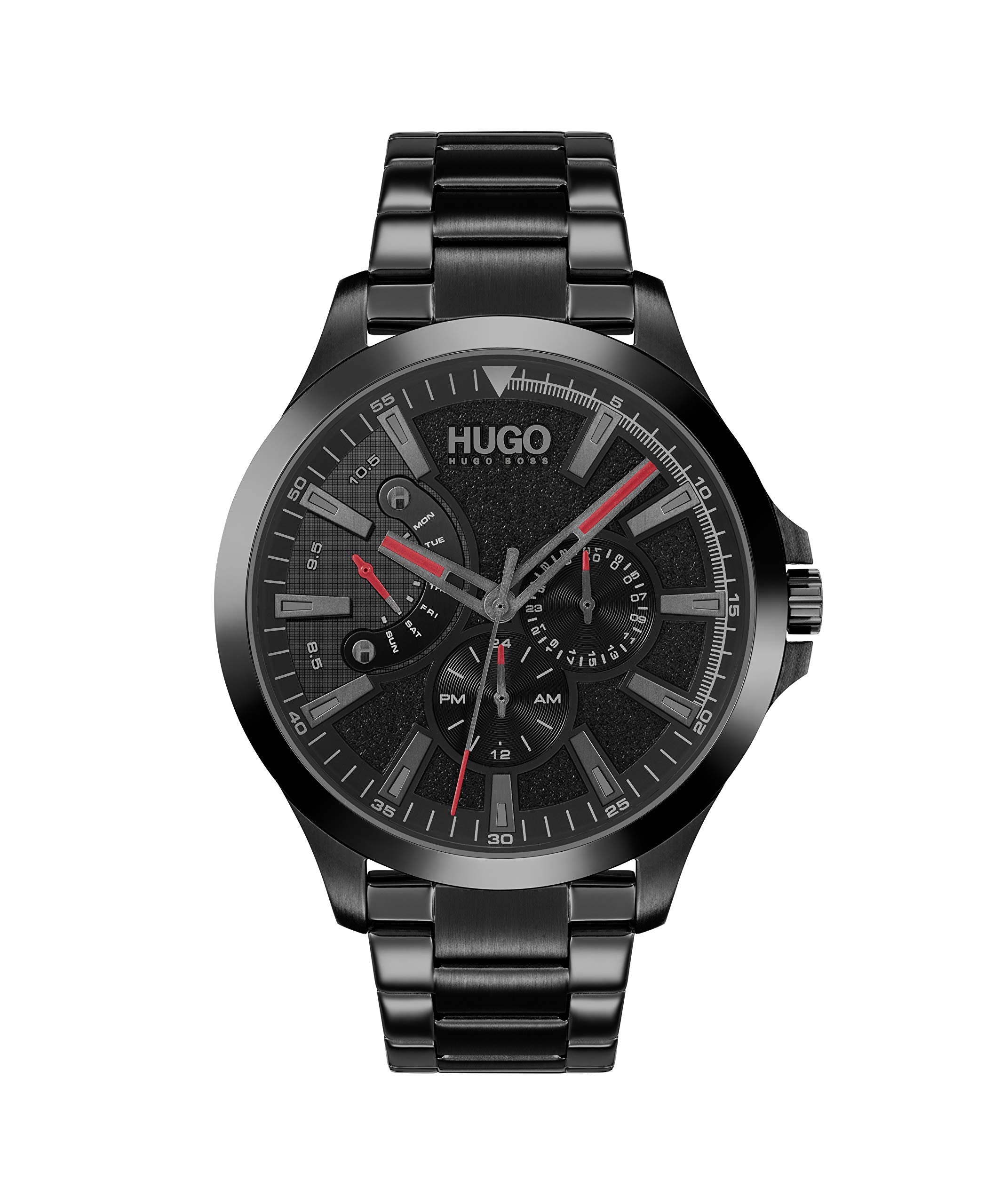 HUGO Men's Analogue Quartz Watch with Stainless Steel Strap 1530175